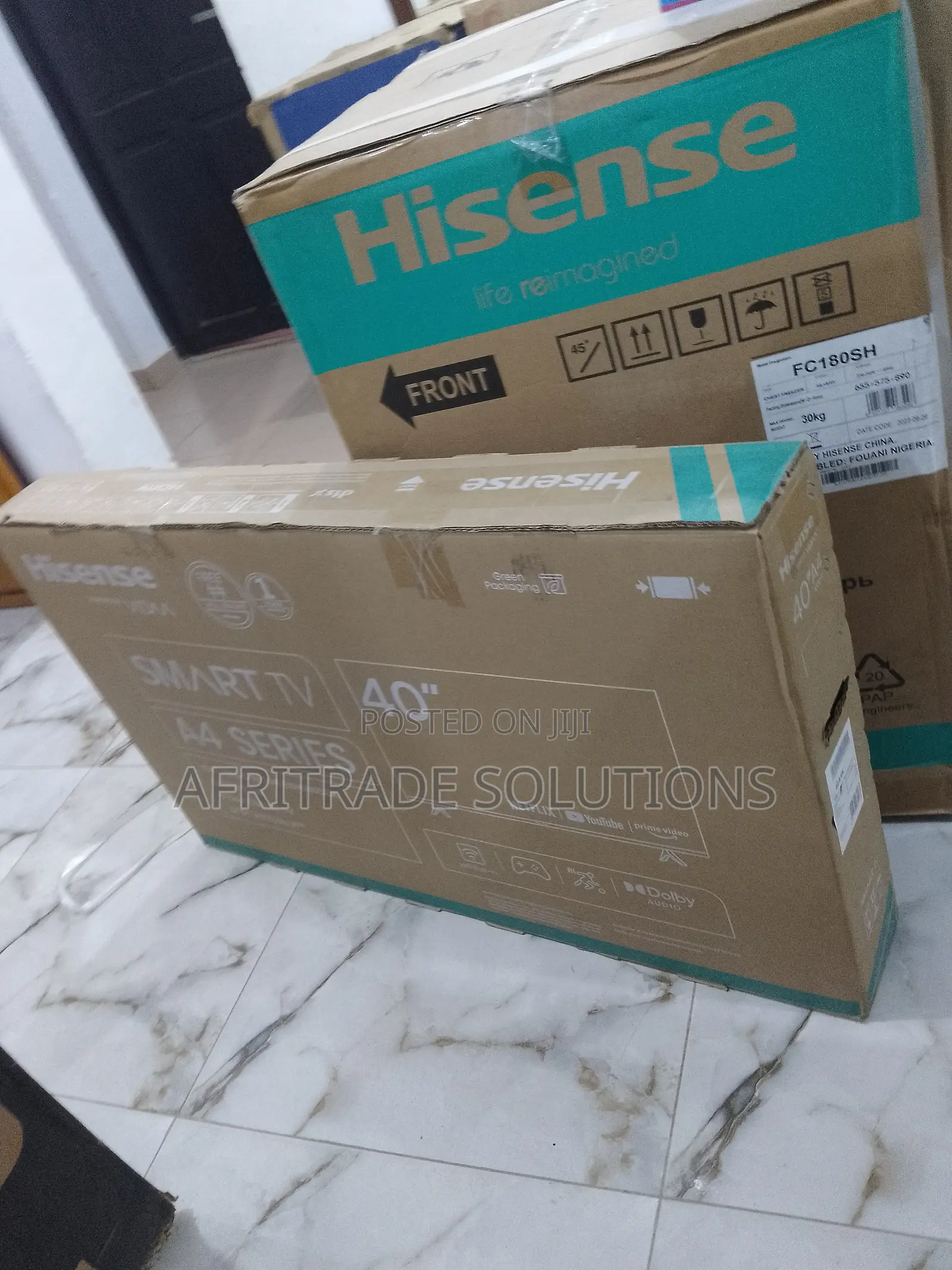 Hisense 40A4K Smart HD Tv- 40 Inches (Vidaa Os)