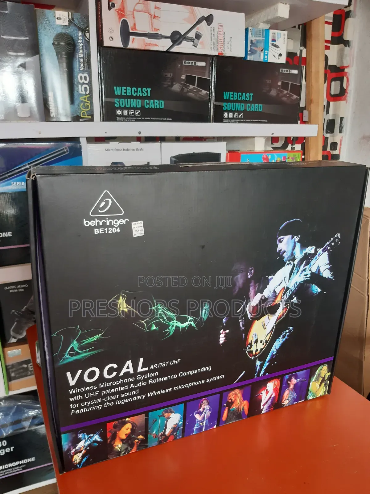 Professional Behringer 4in1 Long Engine Wireless Microphone