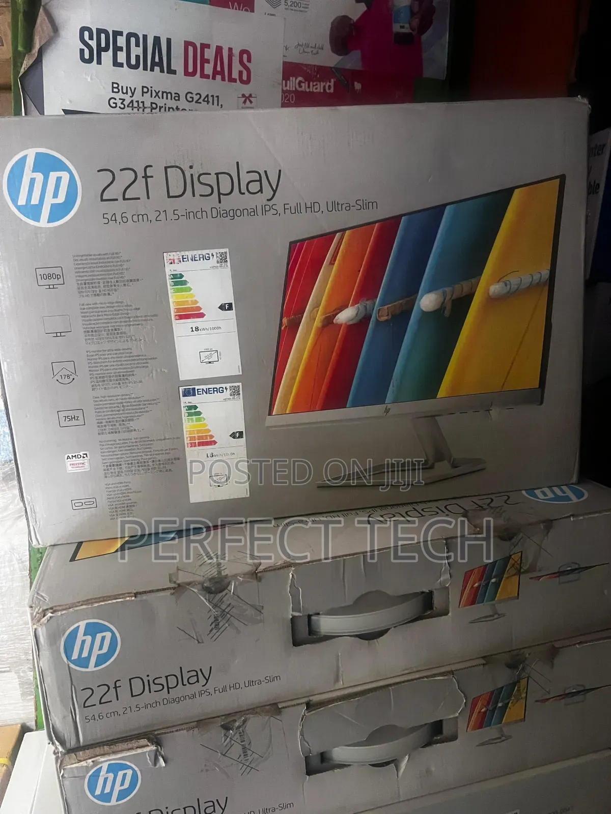 HP 22f 22-Inch Display Monitor