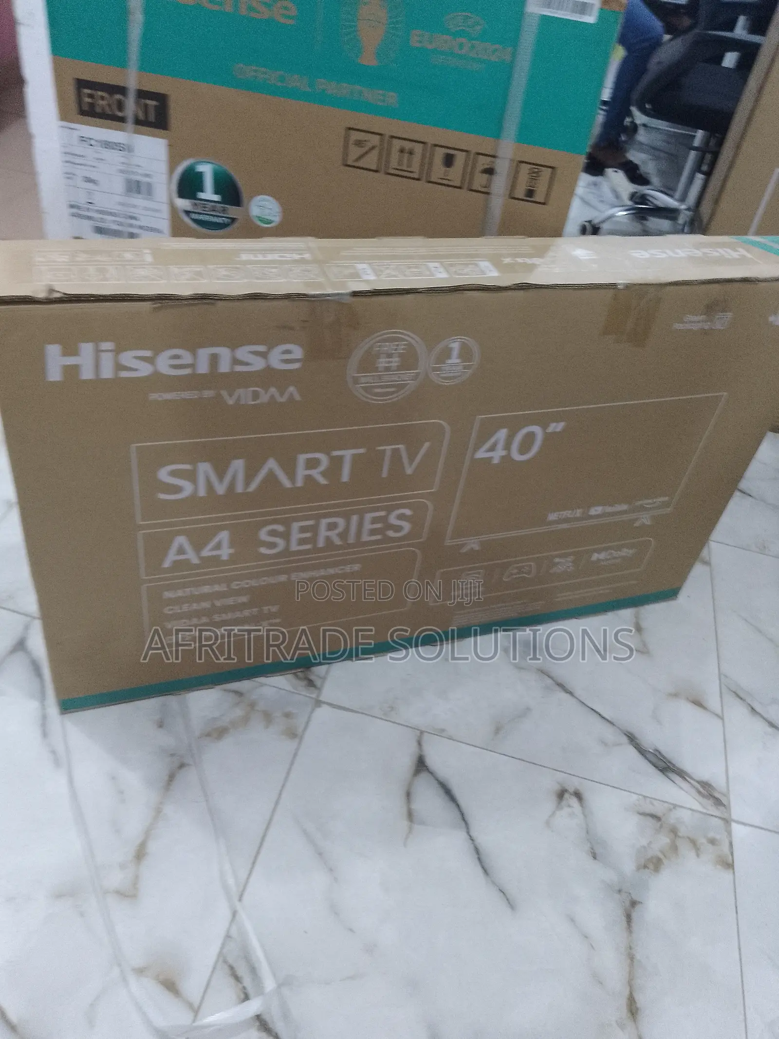Hisense 40A4K Smart HD Tv- 40 Inches + Prime Video