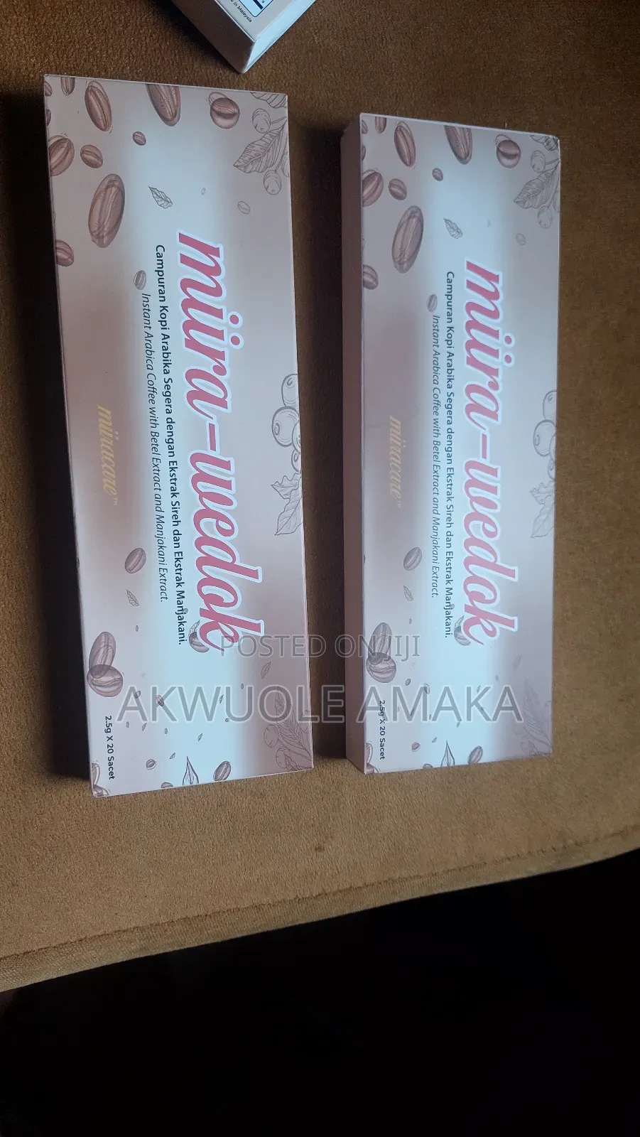 Mirra Wekod Female Coffee With 20 Pieces