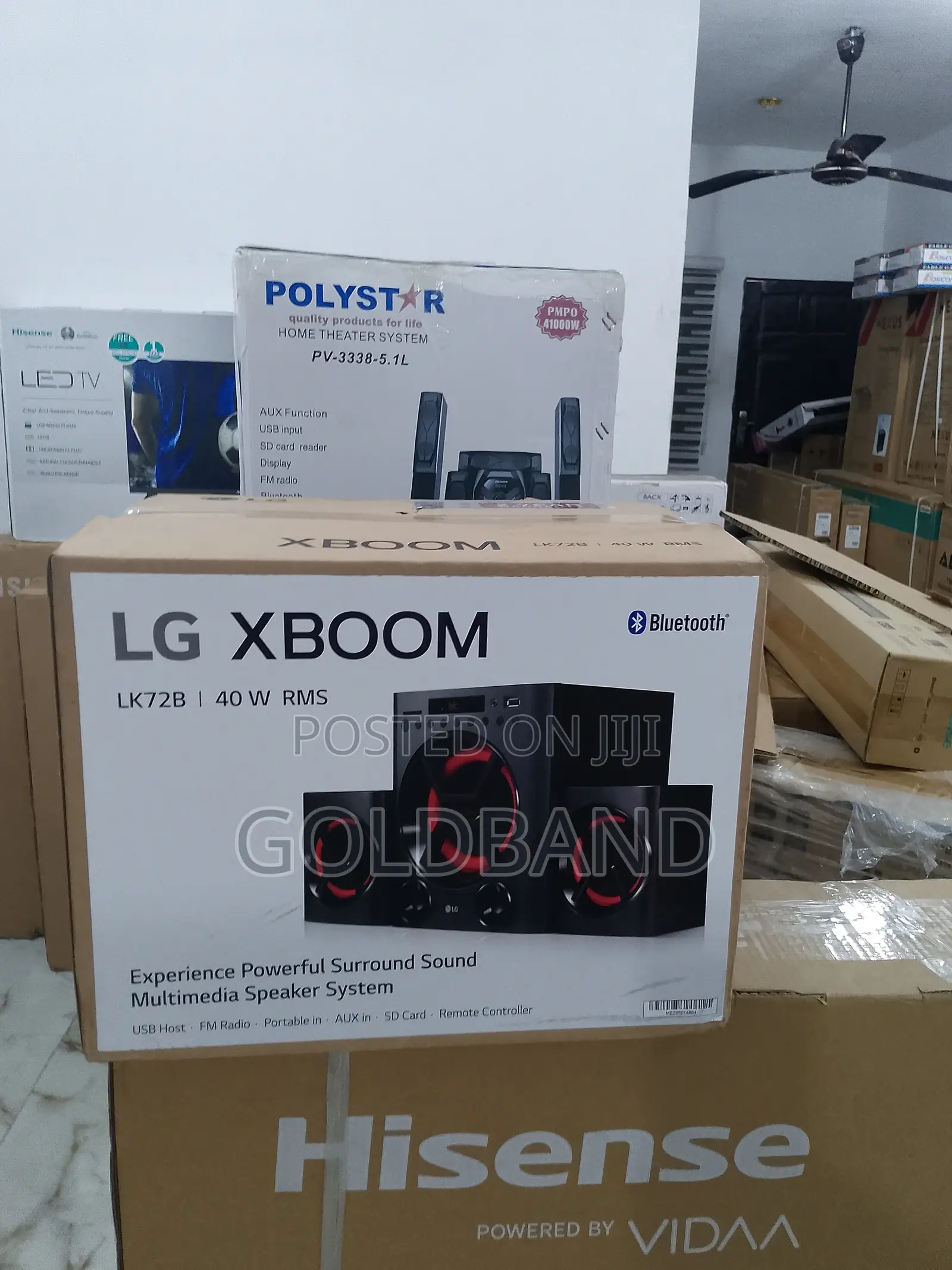 Very Loud 40w LG Xboom Audio System (AUD72B)