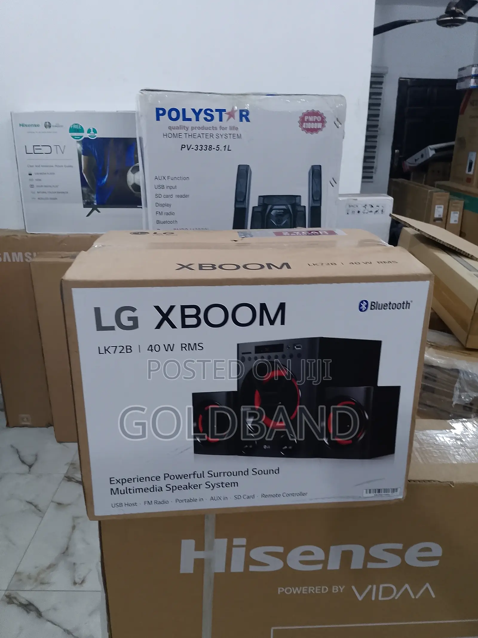 Long Lasting 40watt LG XBOOM Audio System (AUD72B)