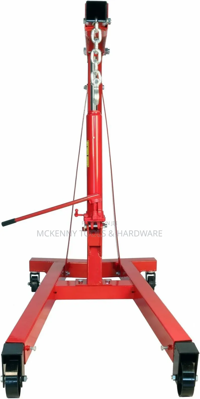 2 Ton 6000 Lb Heavy Duty Engine Hoist Cherry Picker Shop