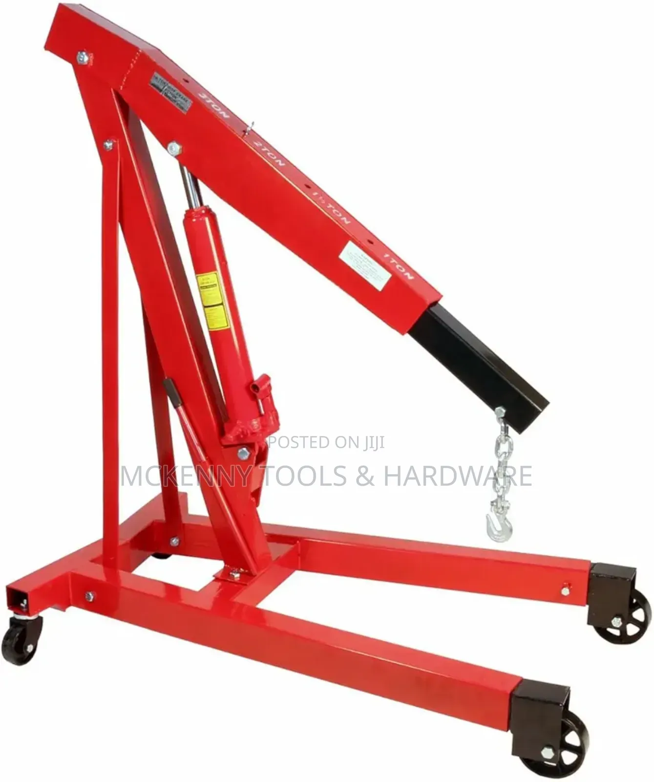 2 Ton 6000 Lb Heavy Duty Engine Hoist Cherry Picker Shop