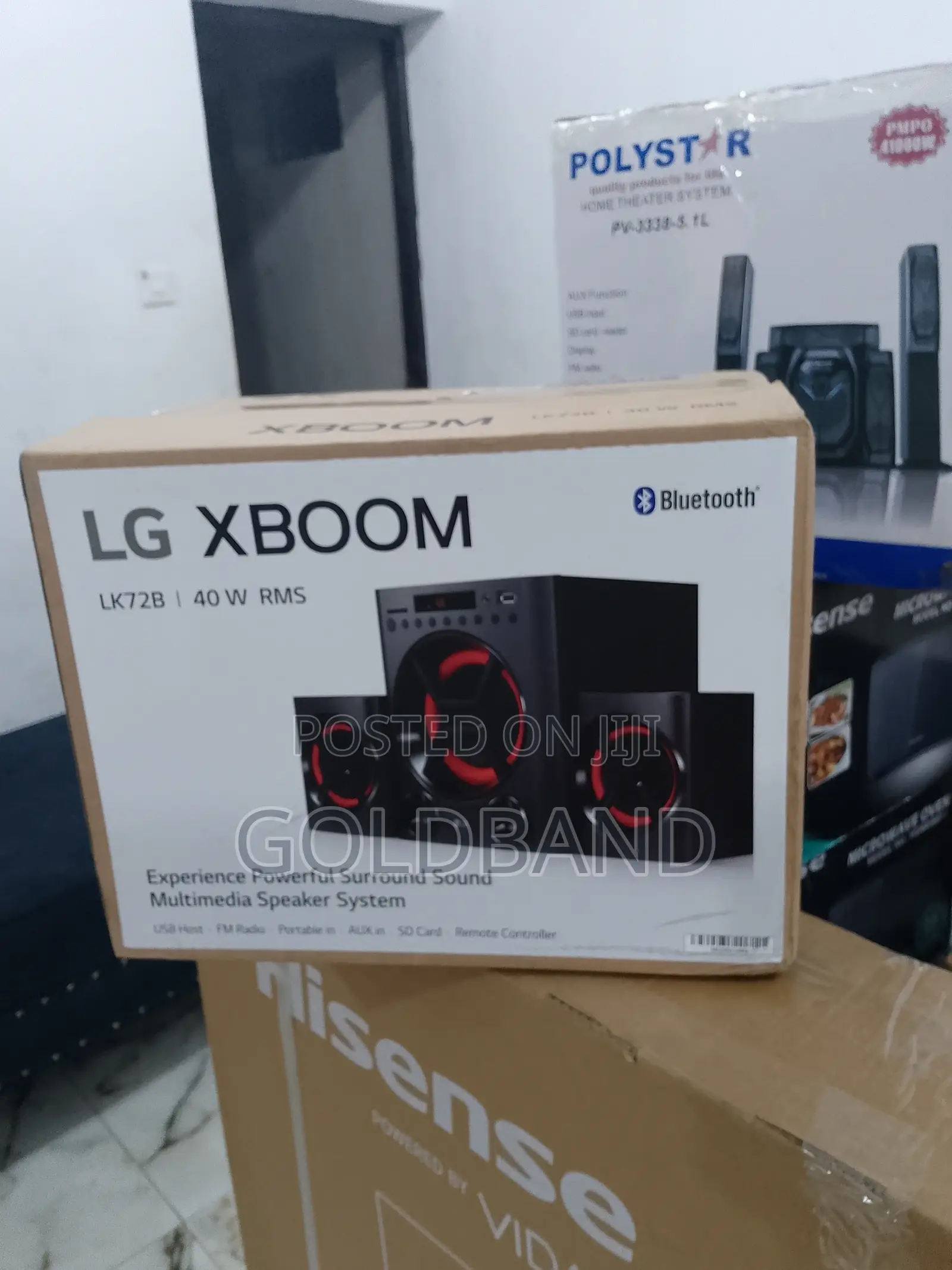 Original LG XBOOM Audio System (40w AUD72B)