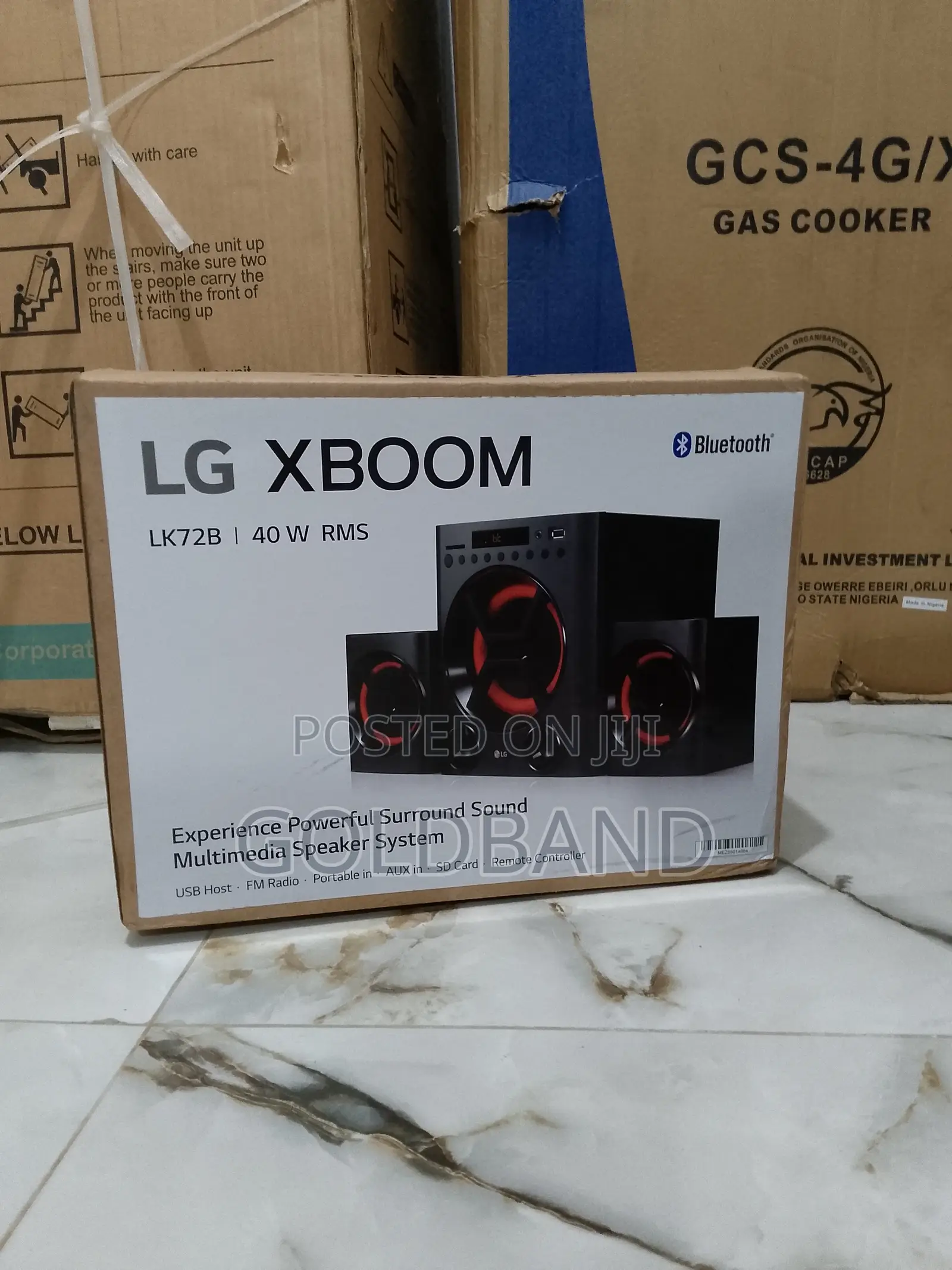 Original LG XBOOM Audio System (40w AUD72B)