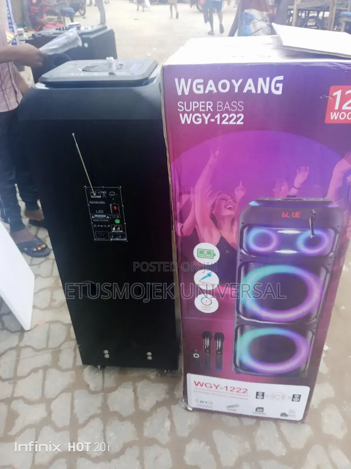Professional Double Public Address System