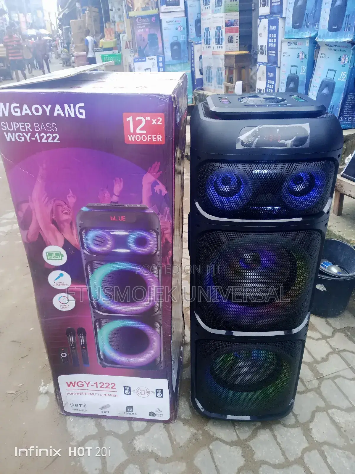 Professional Double Public Address System