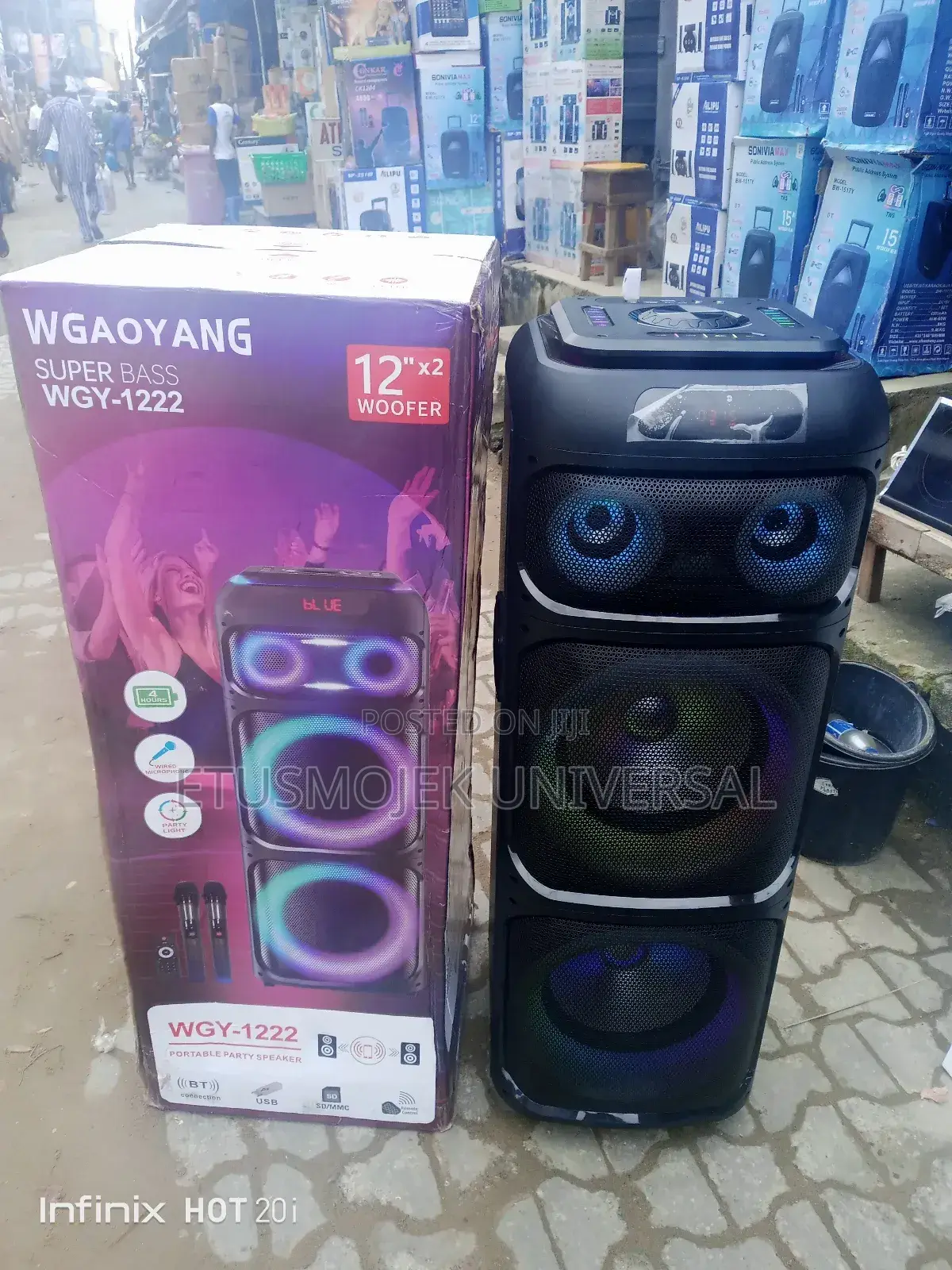 Professional Double Public Address System