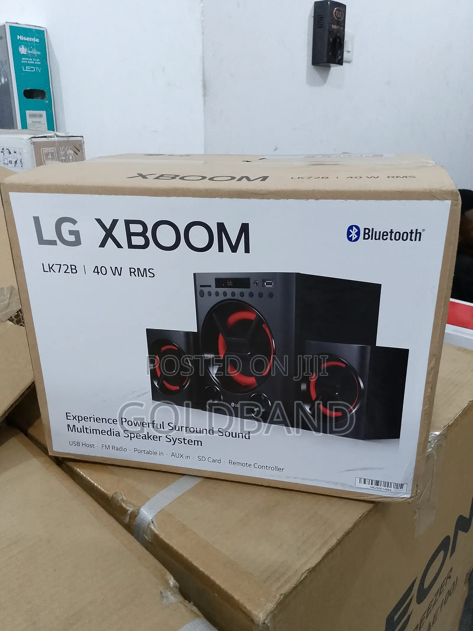 Best Original LG XBOOM Audio System (40watt AUD72B )
