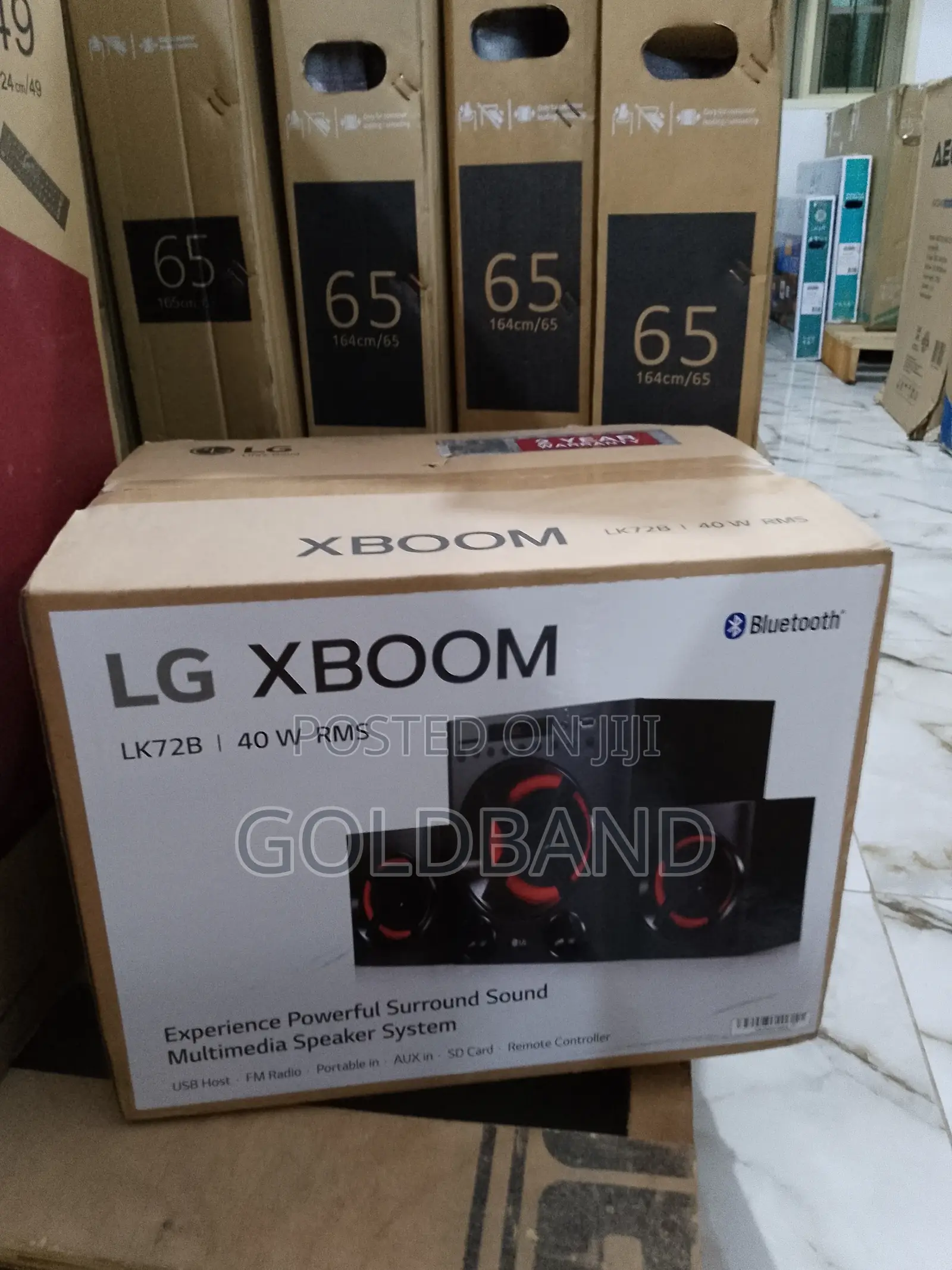 New-in 40W LG Xboom Audio System (Aud72b)