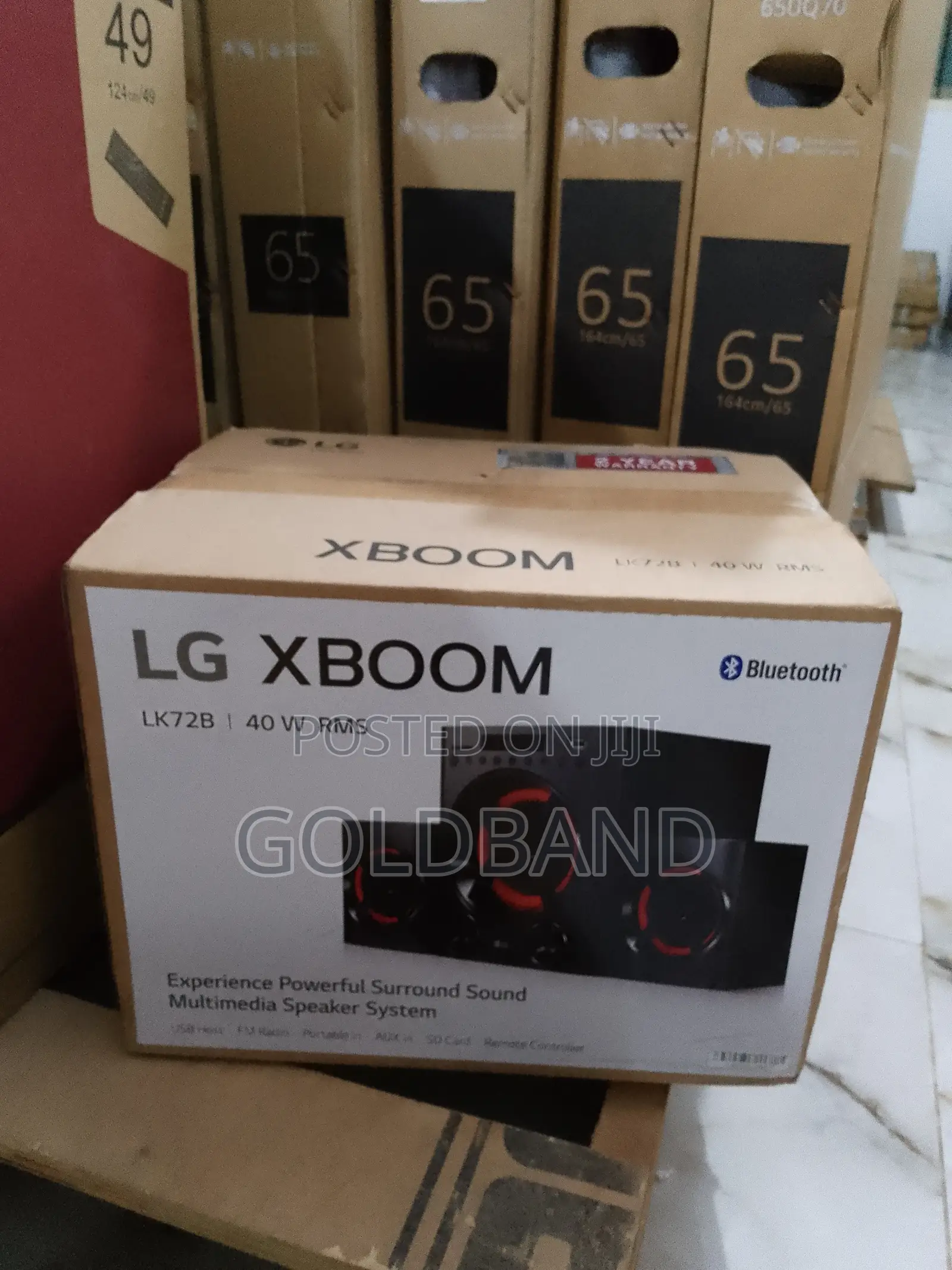 New-in-Stock LG Xboom 40watt Audio System (AUD72B)