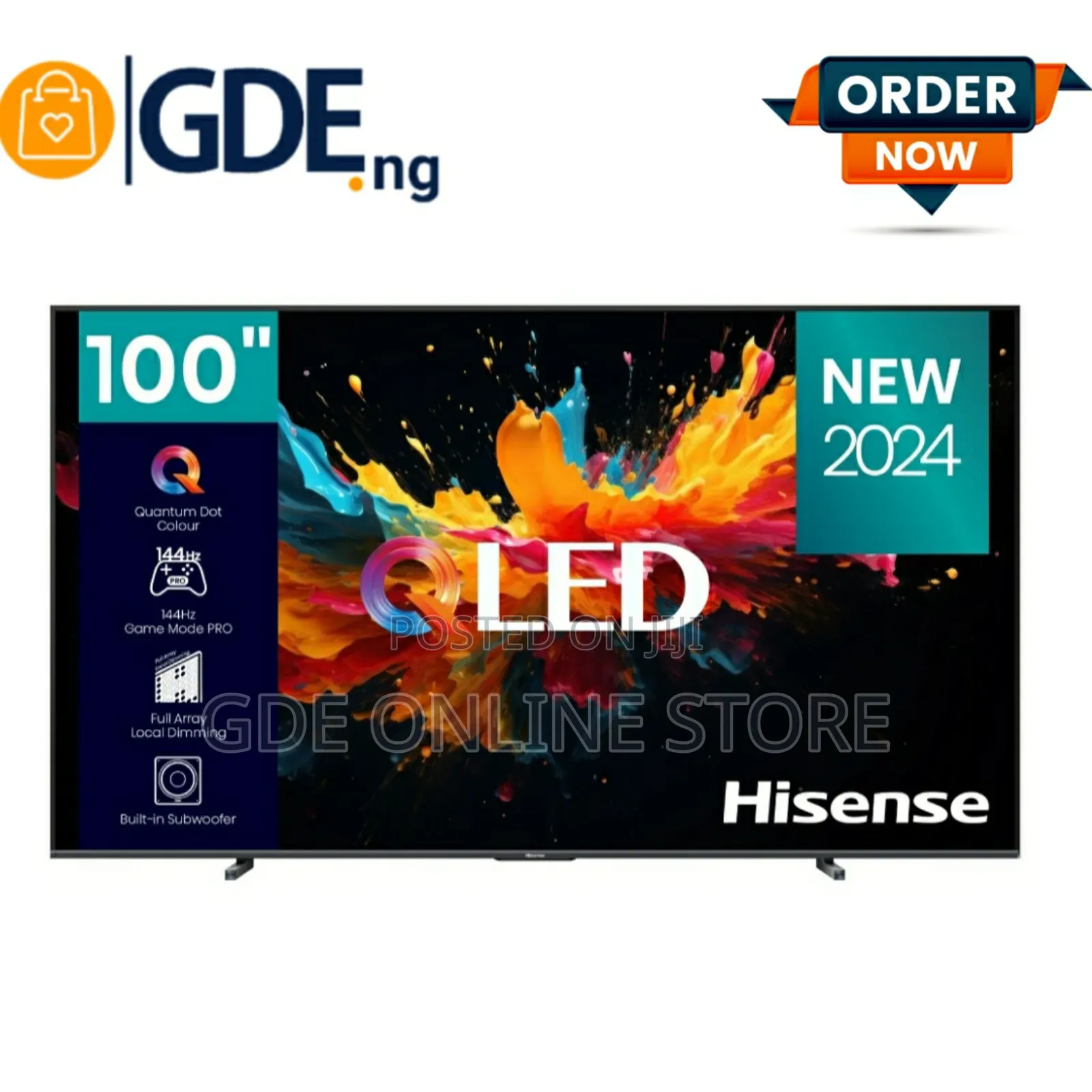 Hisense 100inch Qled TV Series Q7N 2024 New