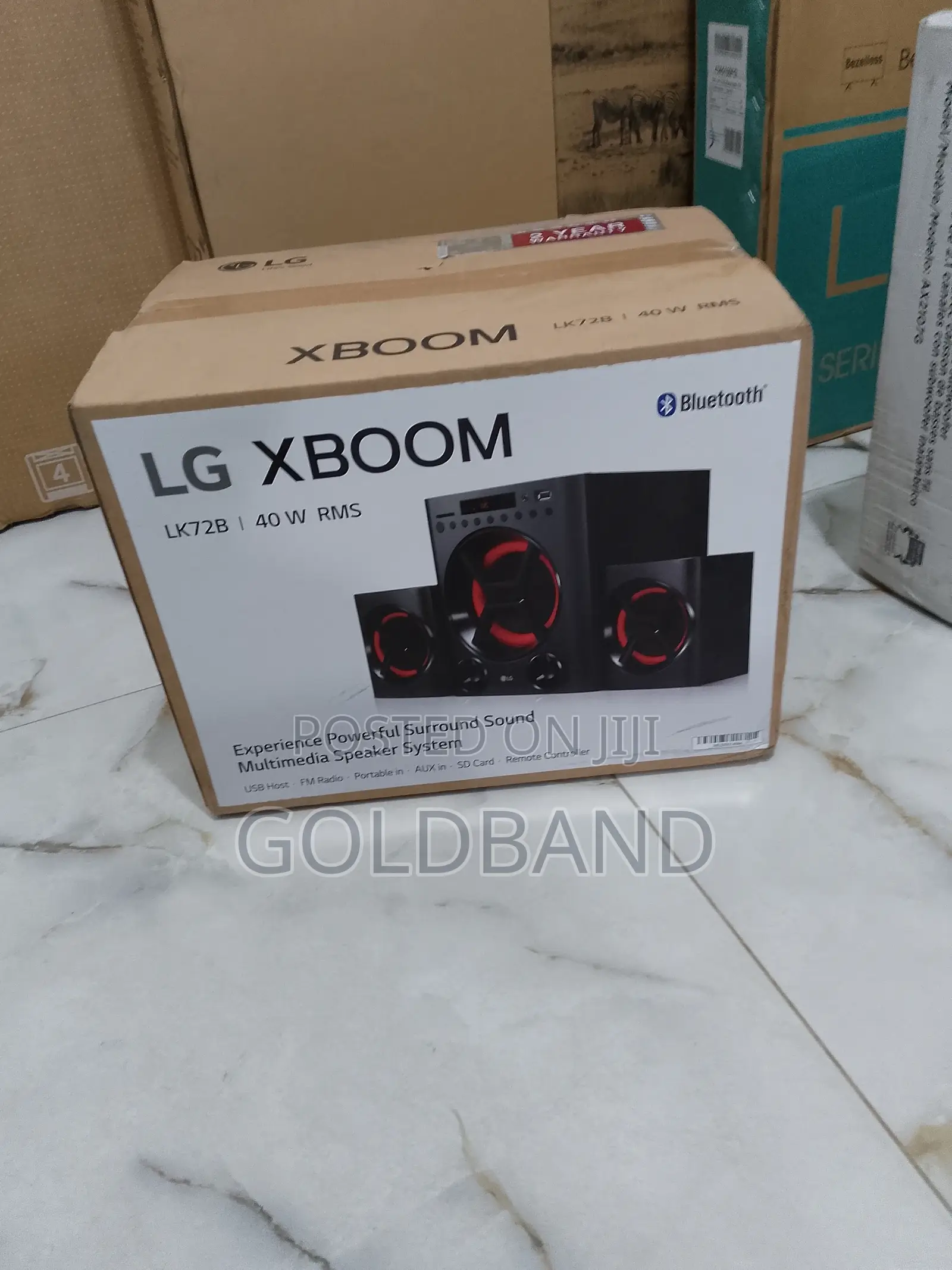 High Standard LG XBOOM 40watt Audio System (AUD72B)