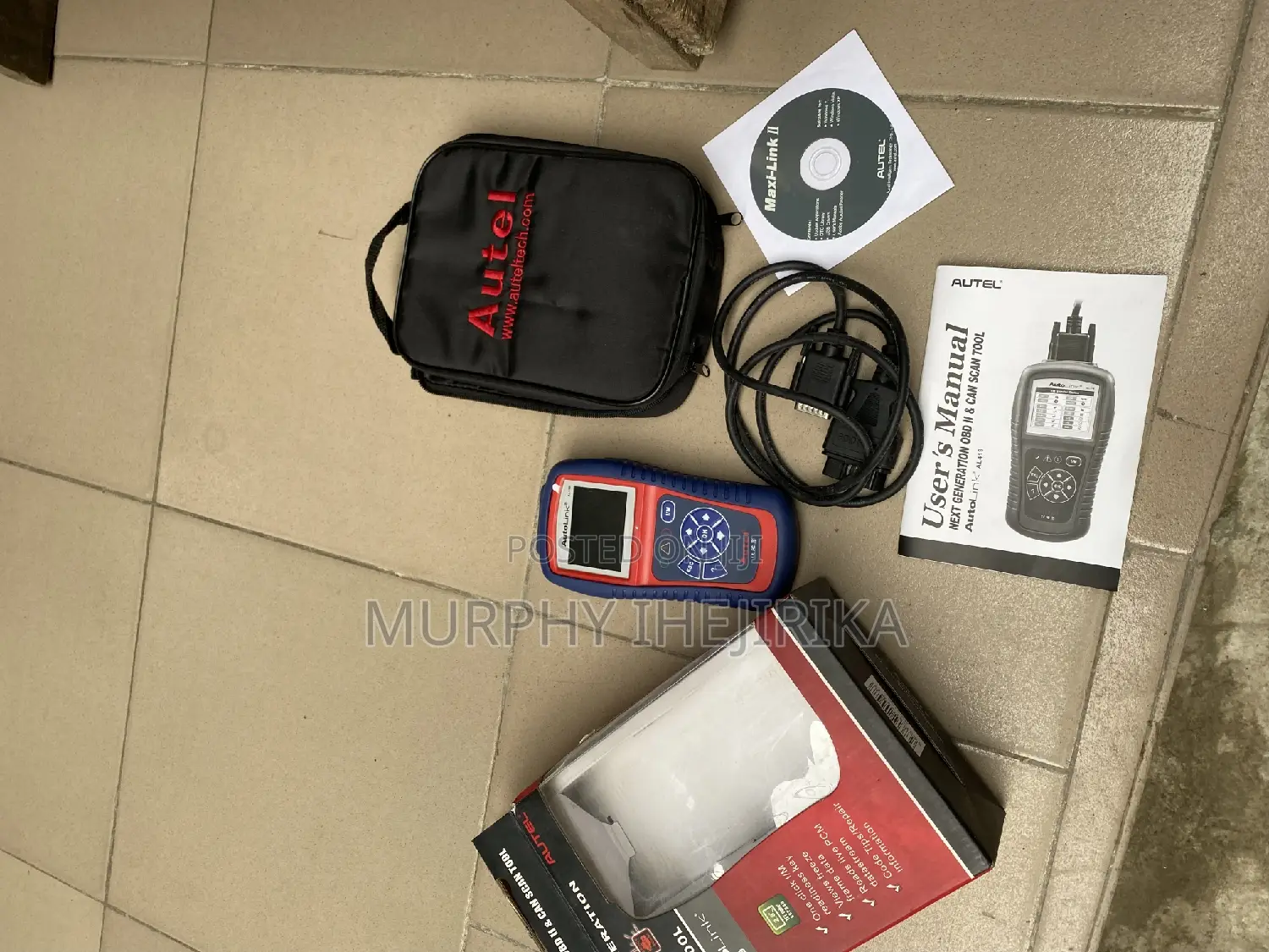 OBD II CAN Tool Autolink Al419 Car Scanner