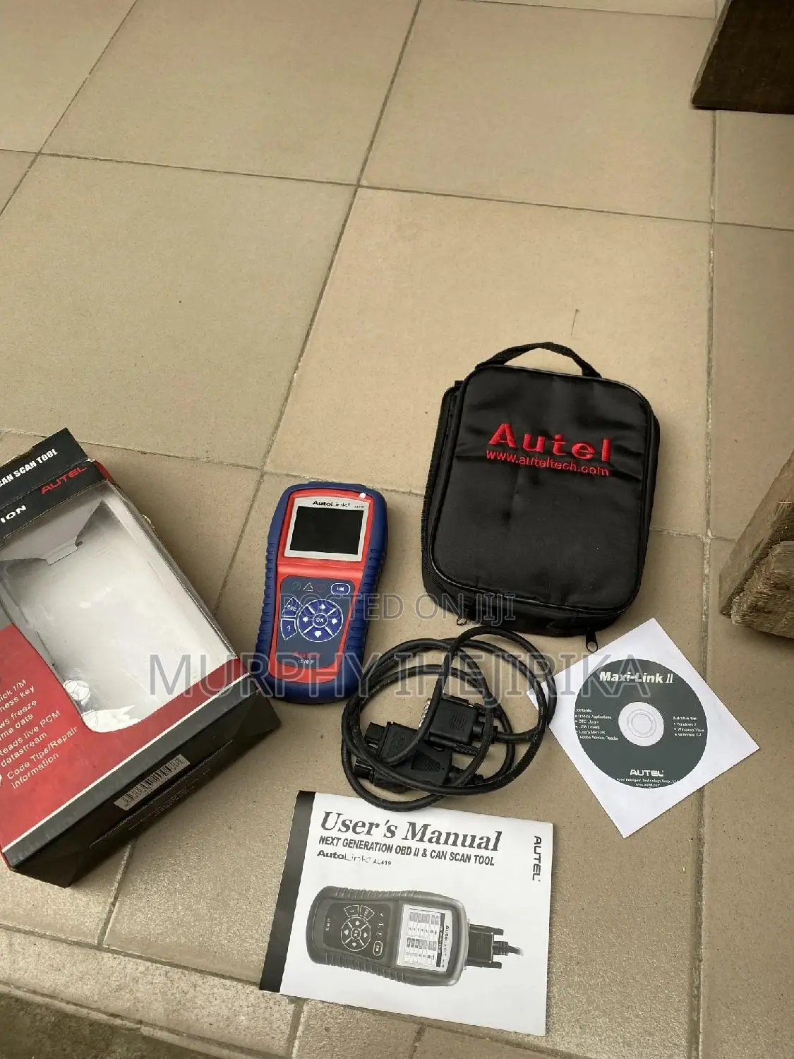 OBD II CAN Tool Autolink Al419 Car Scanner