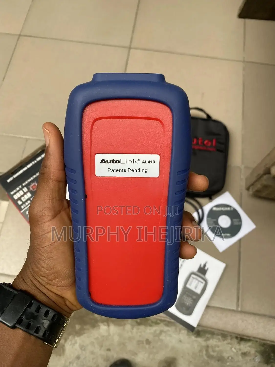 OBD II CAN Tool Autolink Al419 Car Scanner