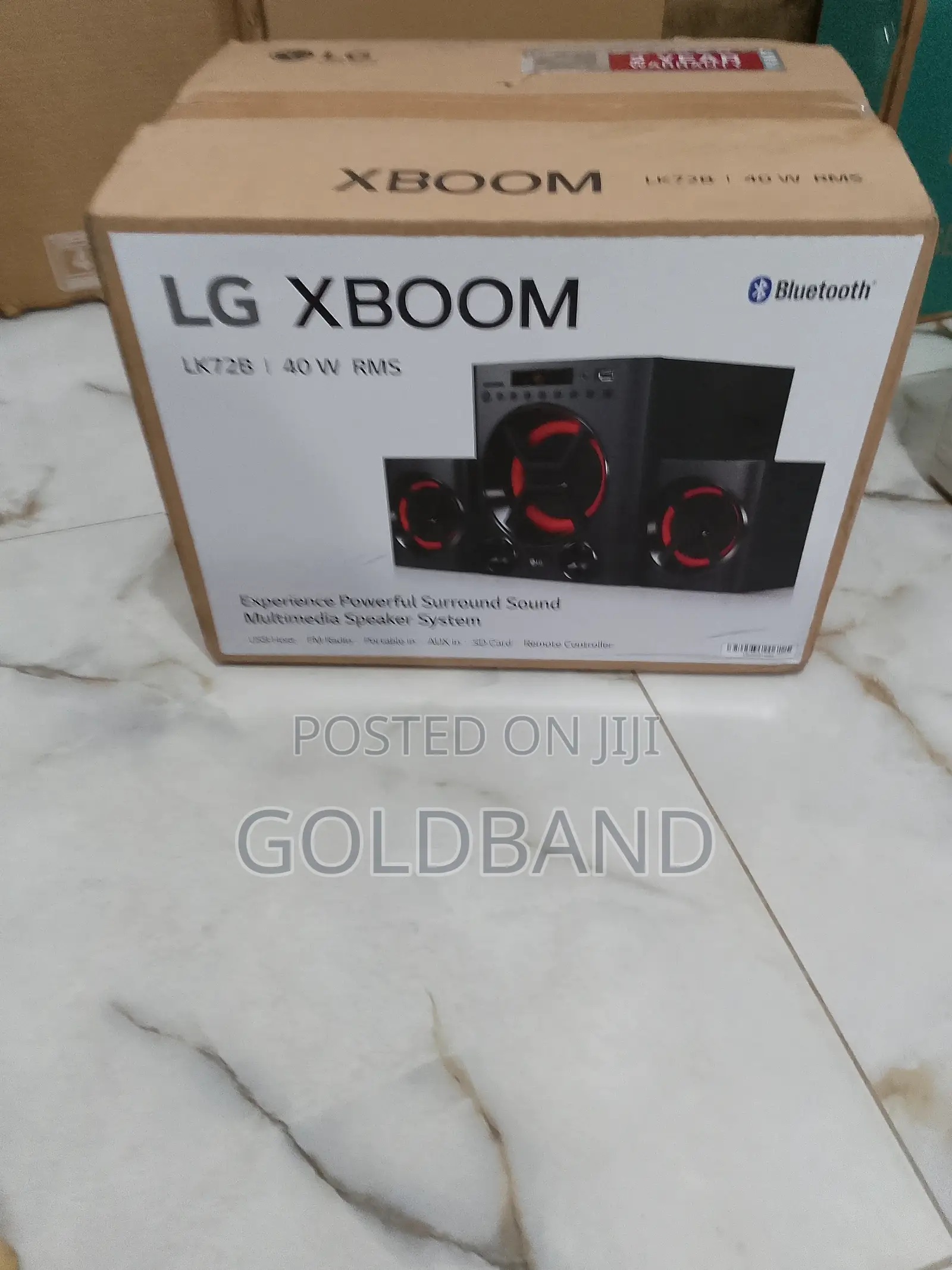 Standard 40watt LG XBOOM Audio System (AUD72B)