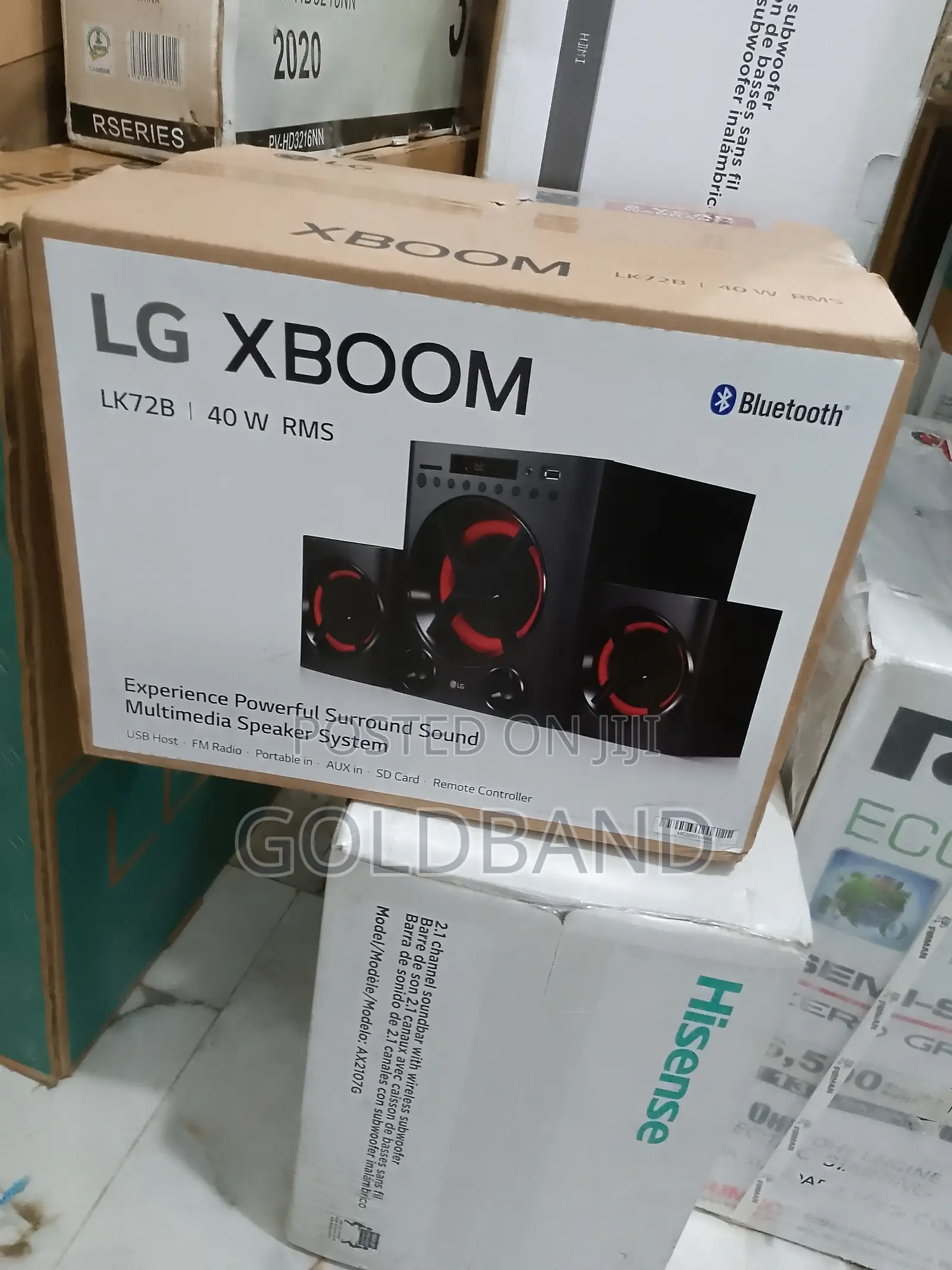 Advanced 40watt LG XBOOM Audio System (AUD72B)