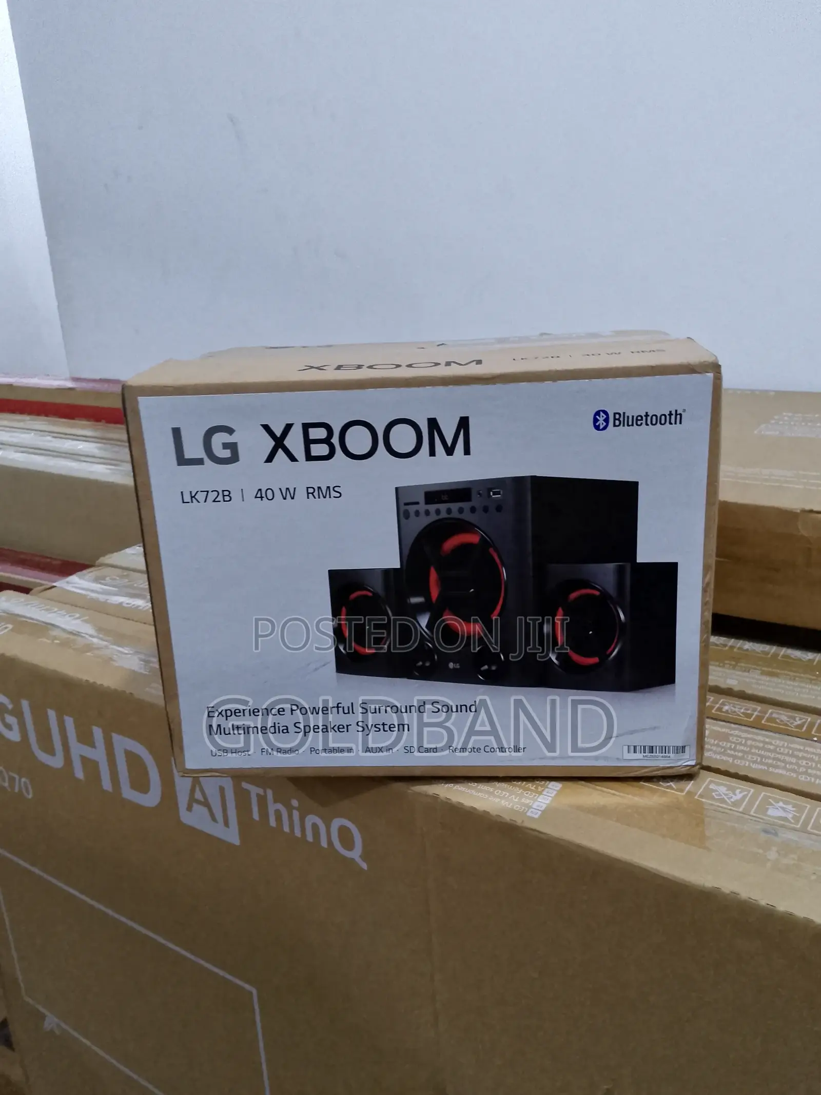 Advanced 40watt LG XBOOM Audio System (AUD72B)