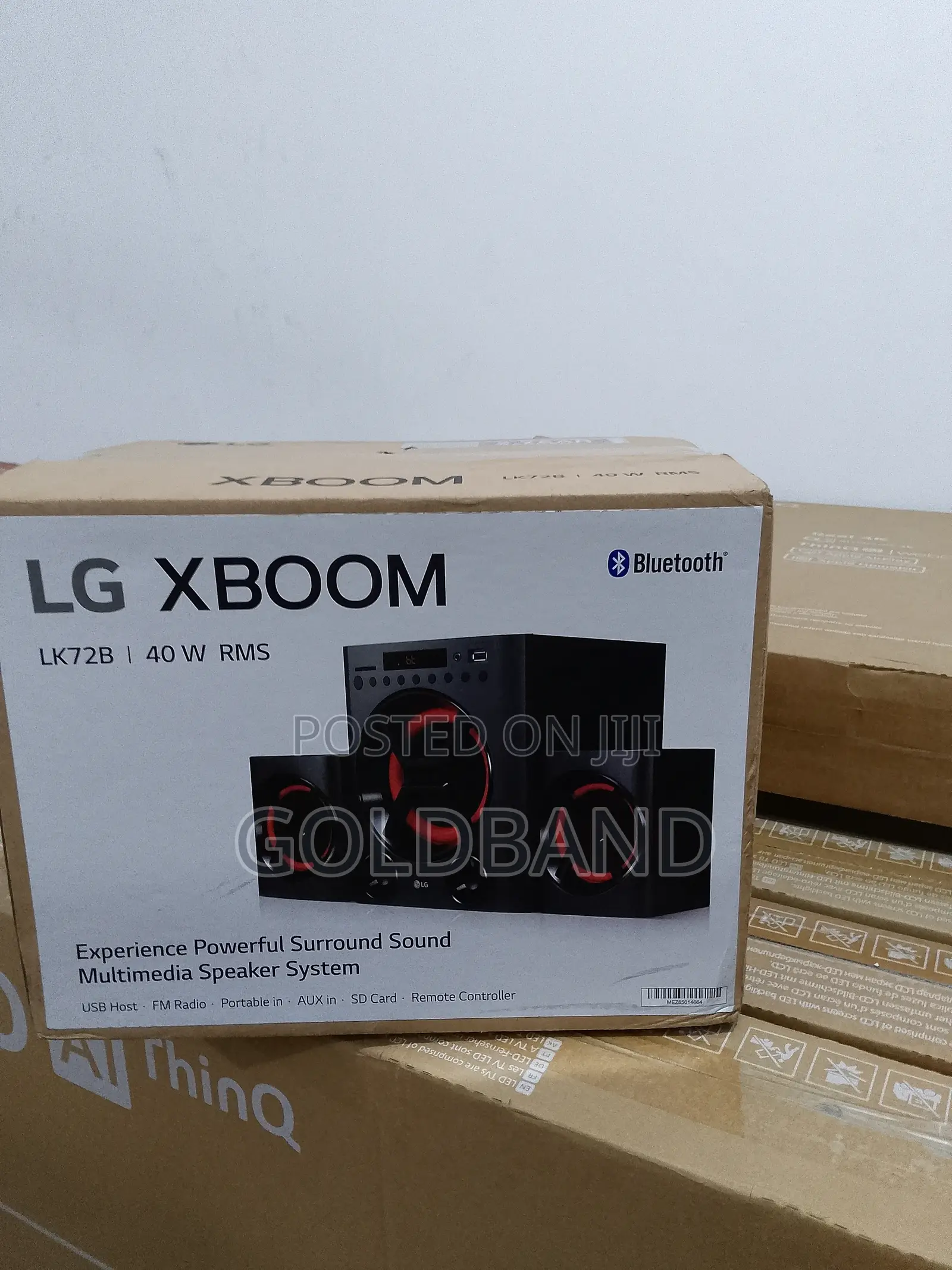 Authentic 40w LG X Boom Audio System (AUD72B)