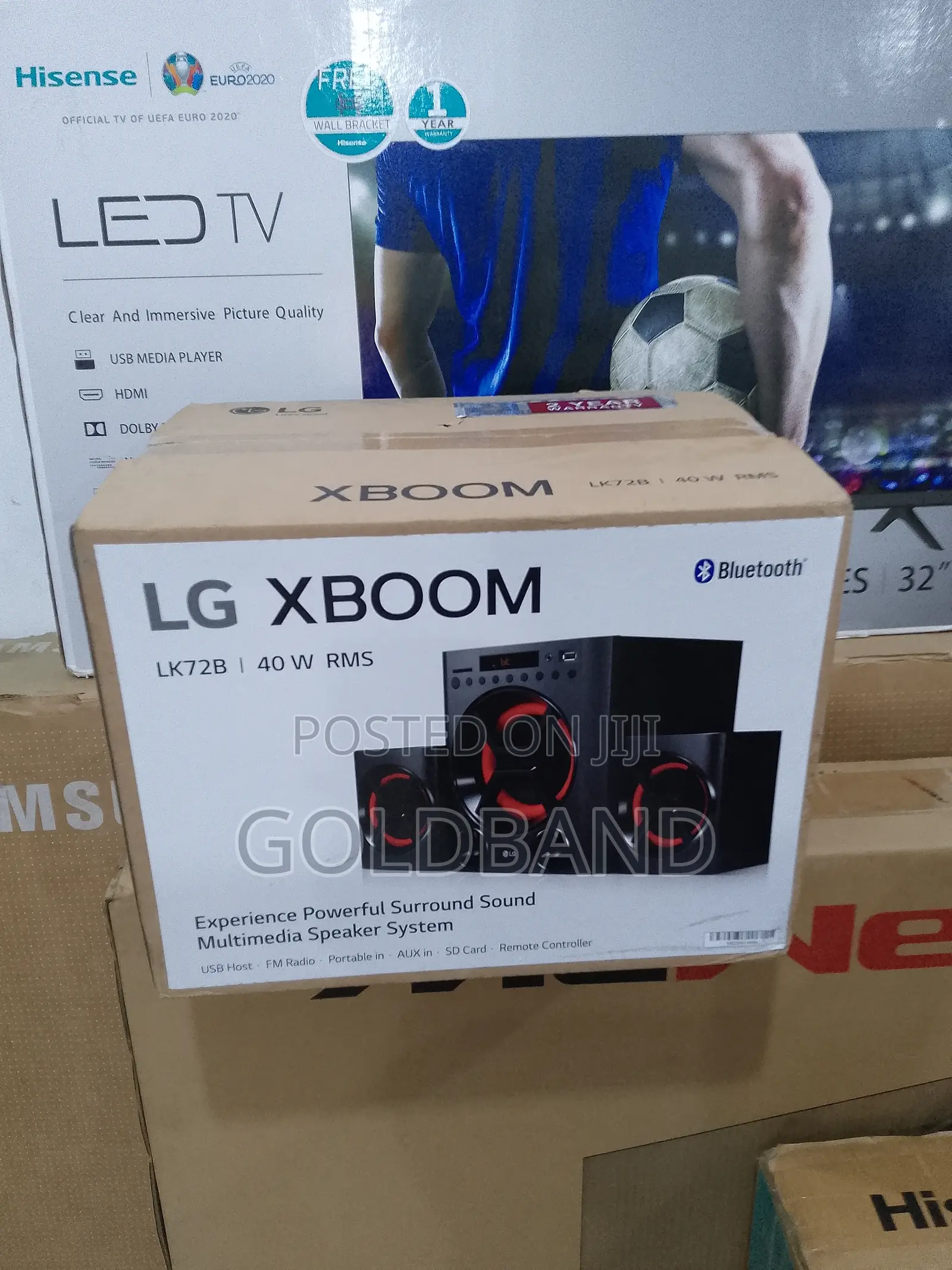 Top Pick 40watt LG BOOM Audio System (AUD72B)