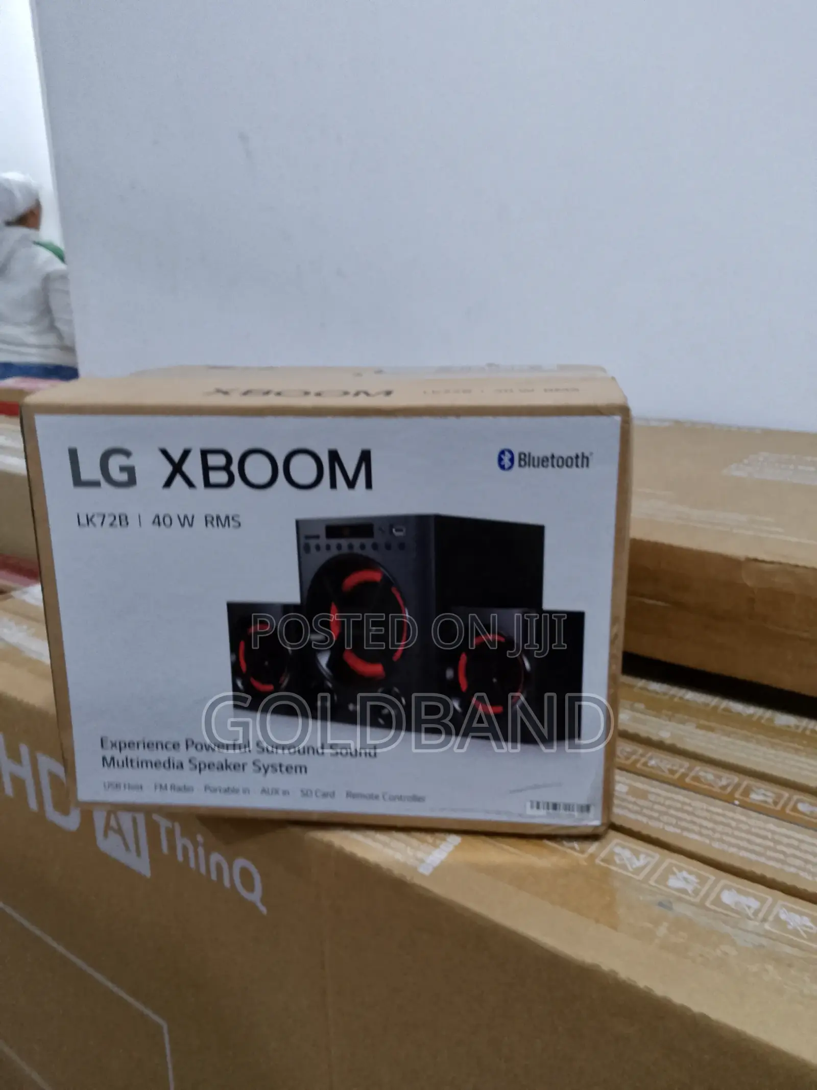 Top Pick 40watt LG BOOM Audio System (AUD72B)