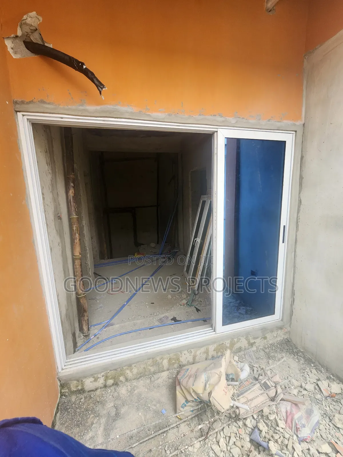 Double Glazed EBM Ghana Sliding Door