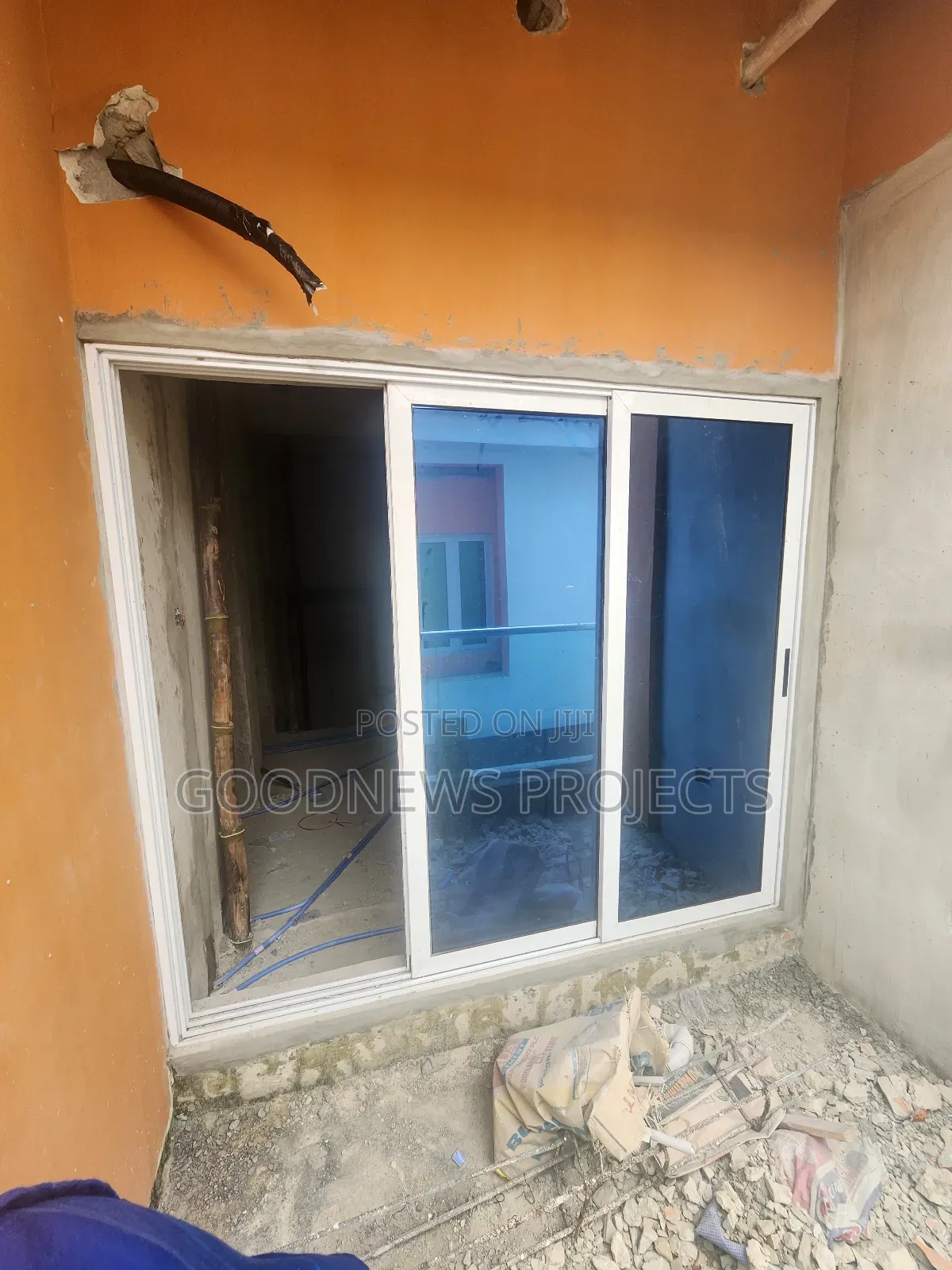 Double Glazed EBM Ghana Sliding Door