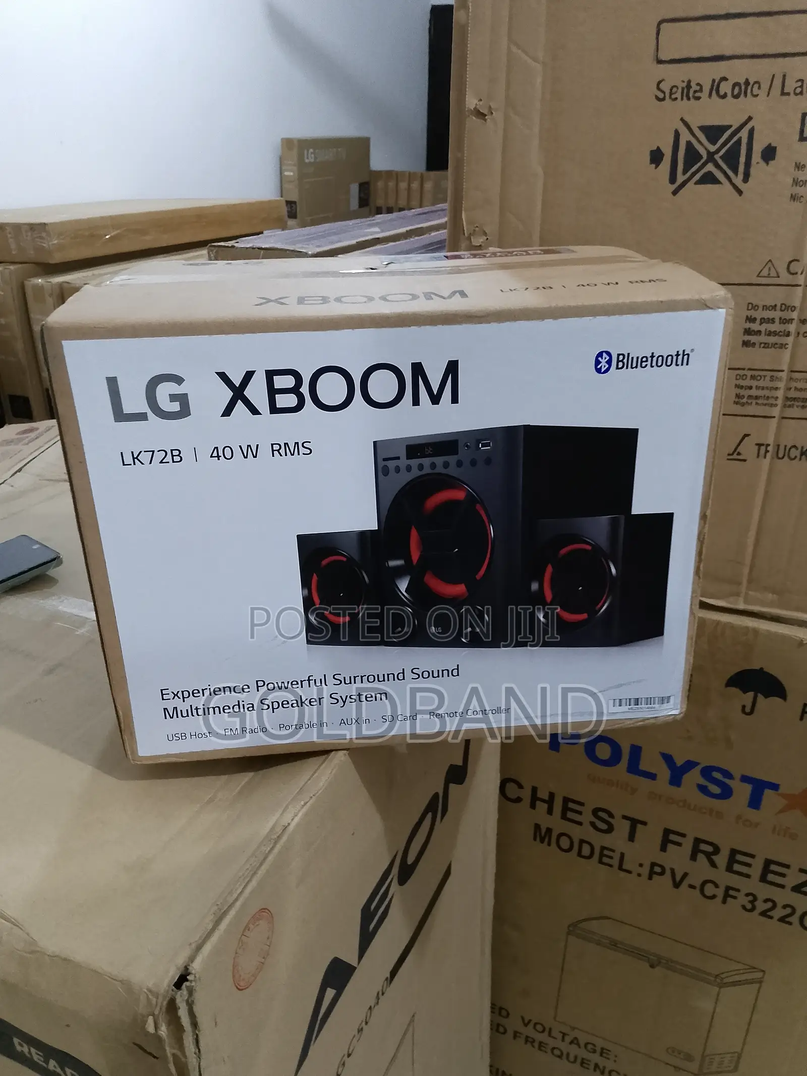 Powerful LG Xboom 40watt Audio System AUD72B