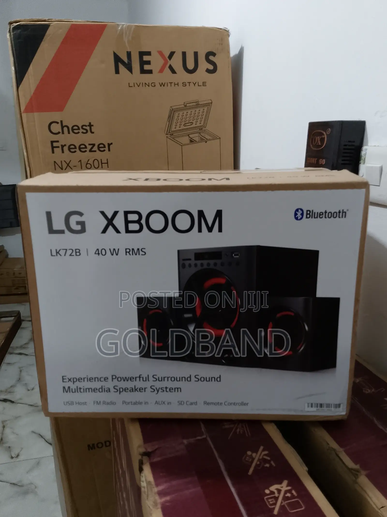 Very Powerful LG Xboom Audio System '40WATT AUD72B'