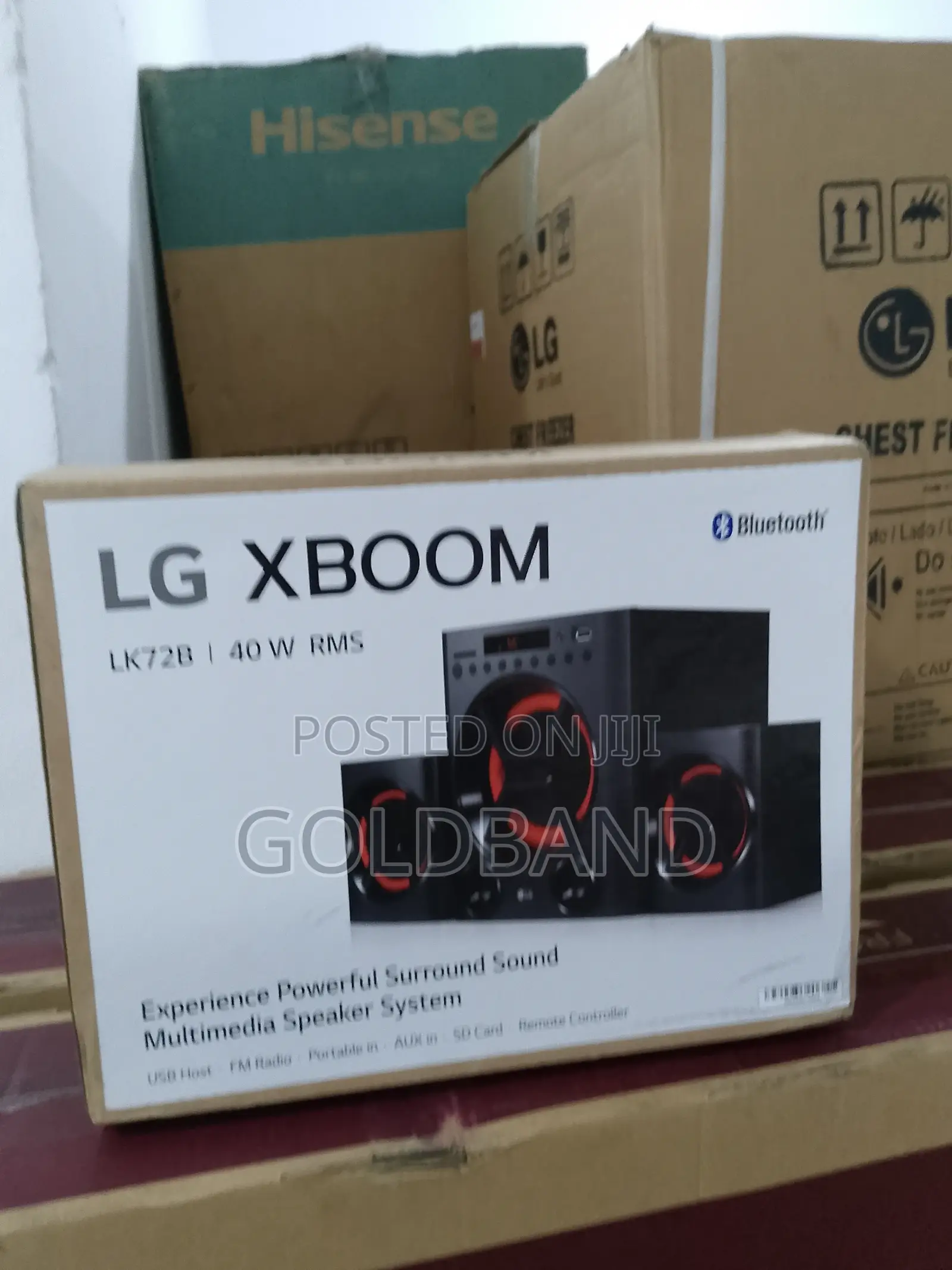 High Performance Audio System " LG X BOOM, 40WATT AUD72B"