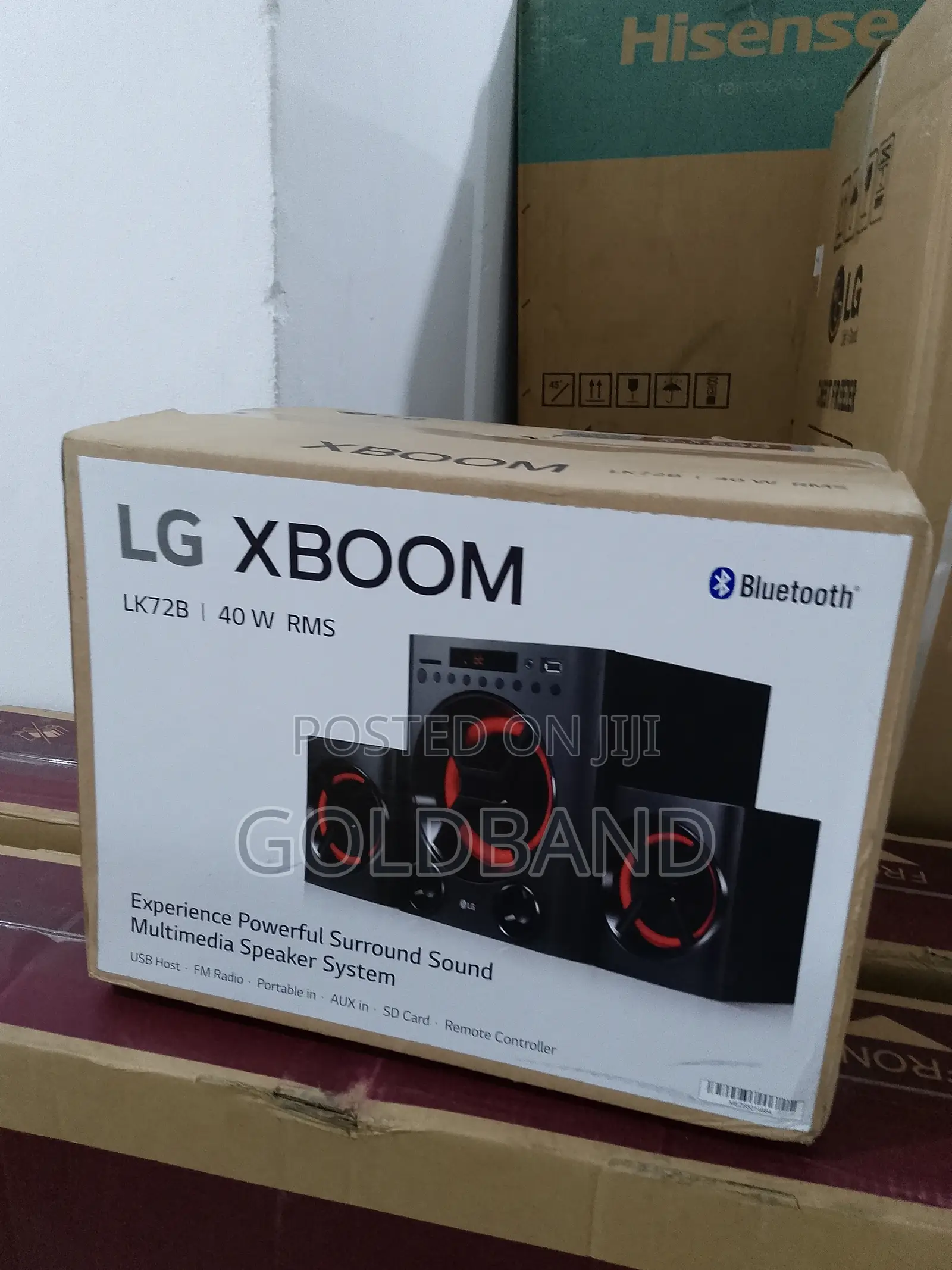 High Performance Audio System " LG X BOOM, 40WATT AUD72B"