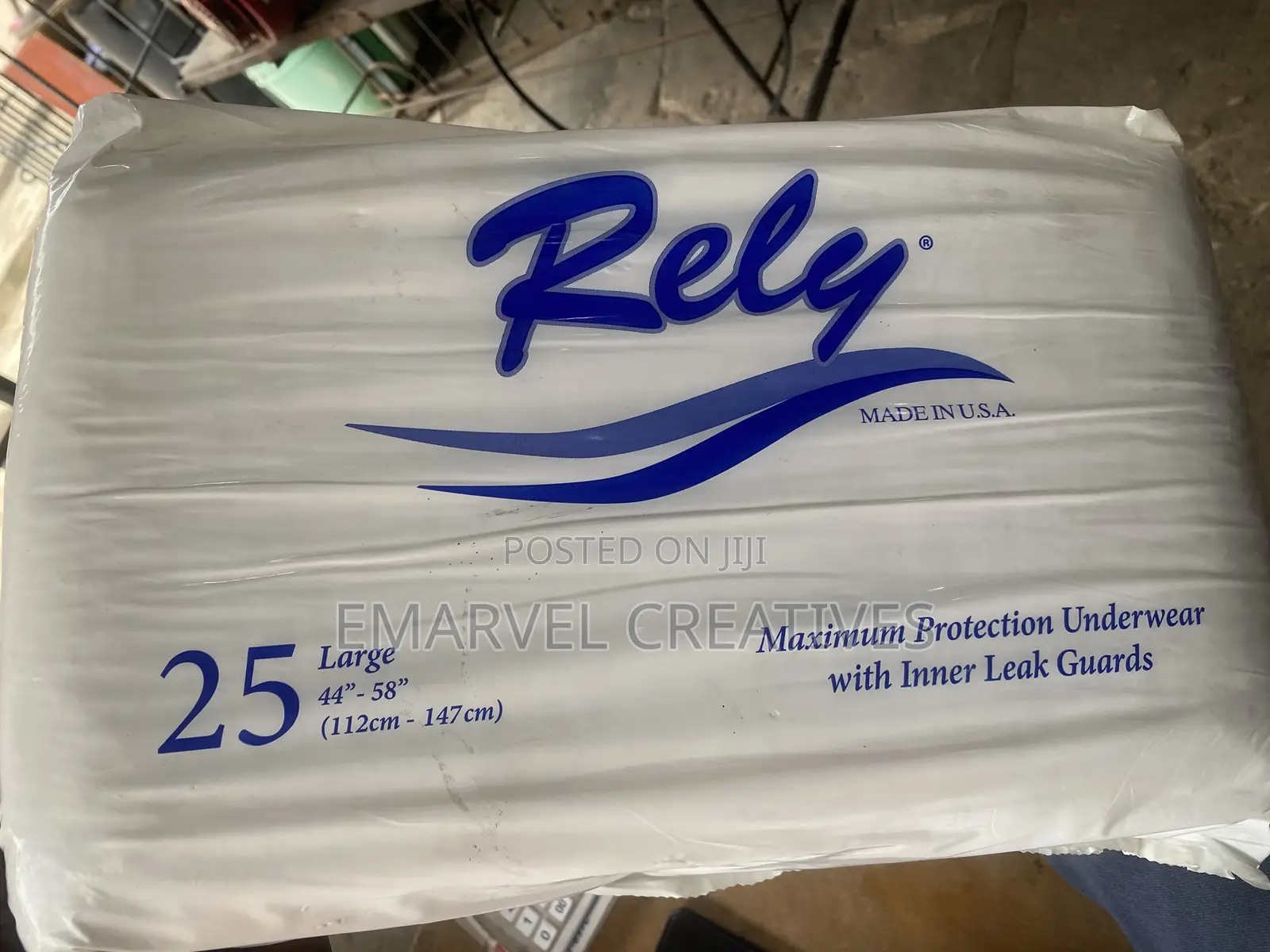 Adult Diapers Pull Up : 25 Counts
