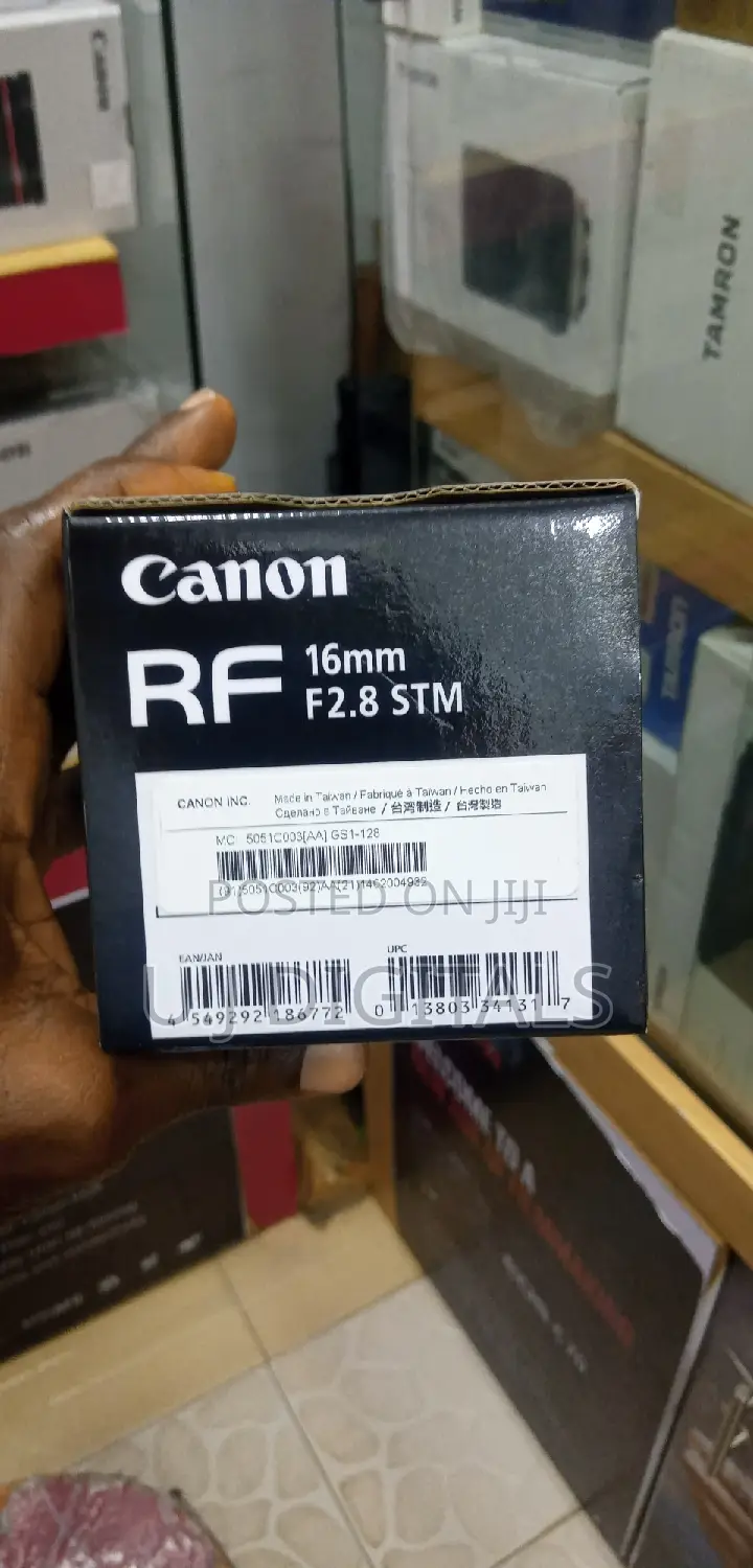 Canon 16mm RF 2.8 Len's Is STM