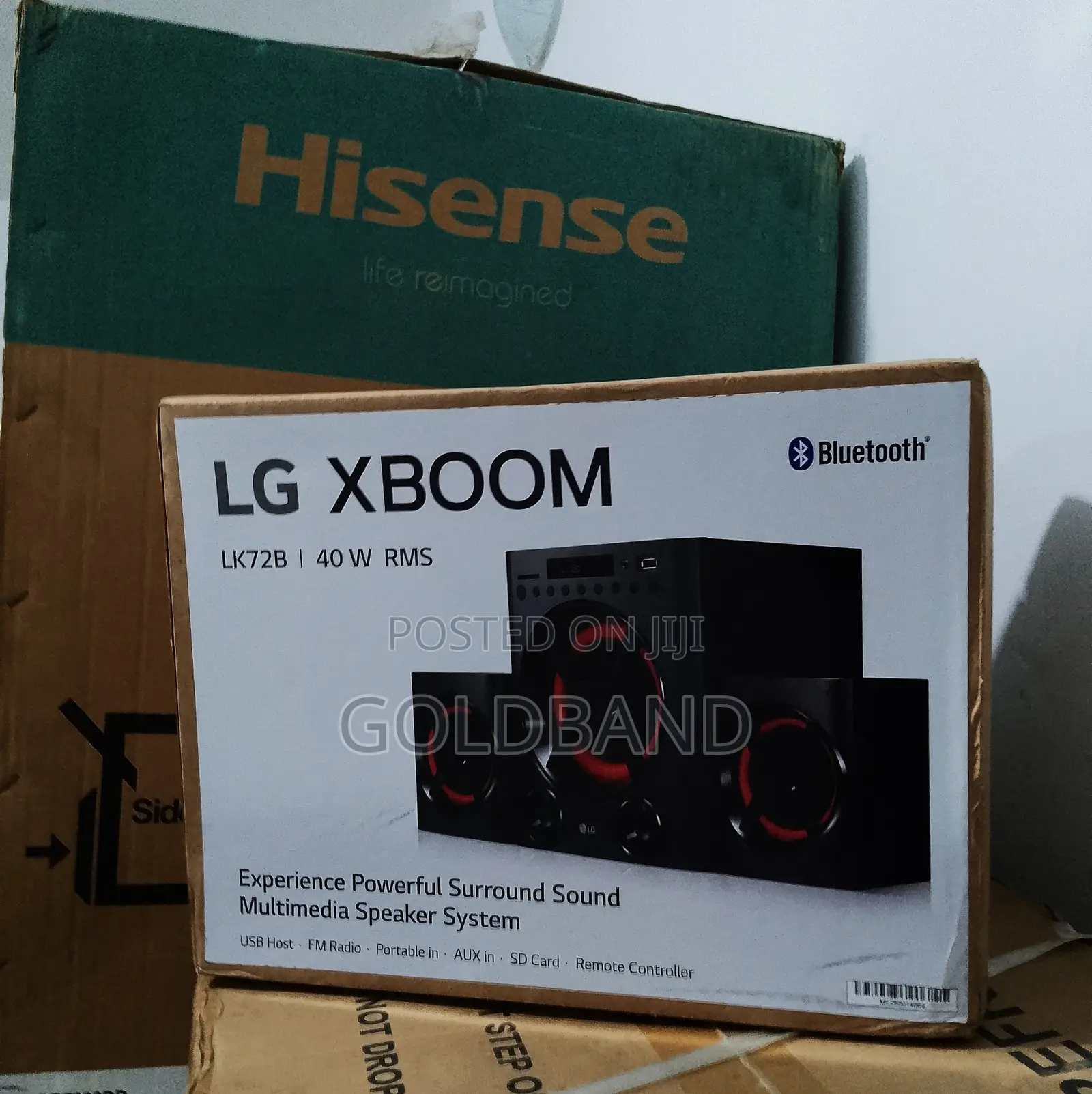 Good LG X Boom Audio System (40watt AUD72B)