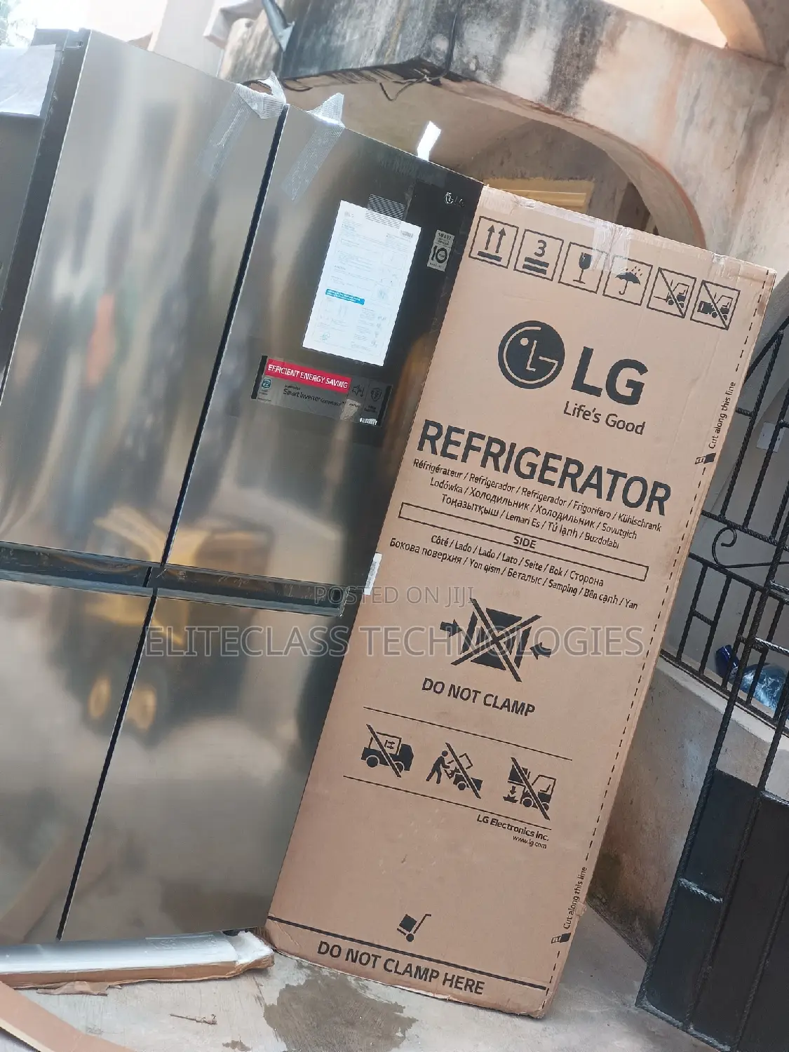 Very Affordable LG Side by Side Refrigerator REF257JLYL-B
