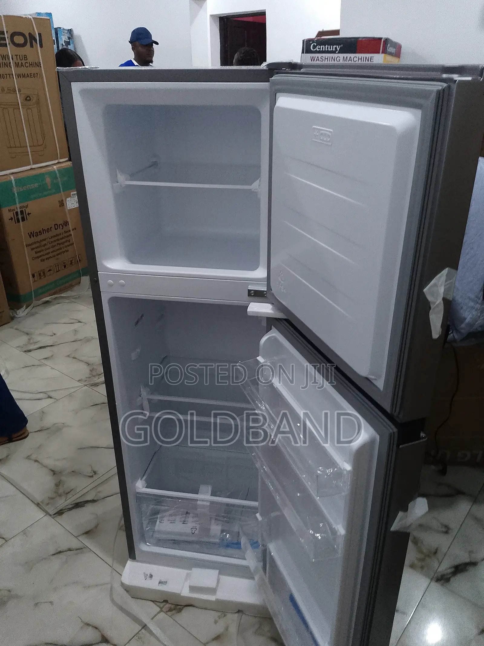 Most Affordable Hisense 200DR Double Door Refrigerator 154L
