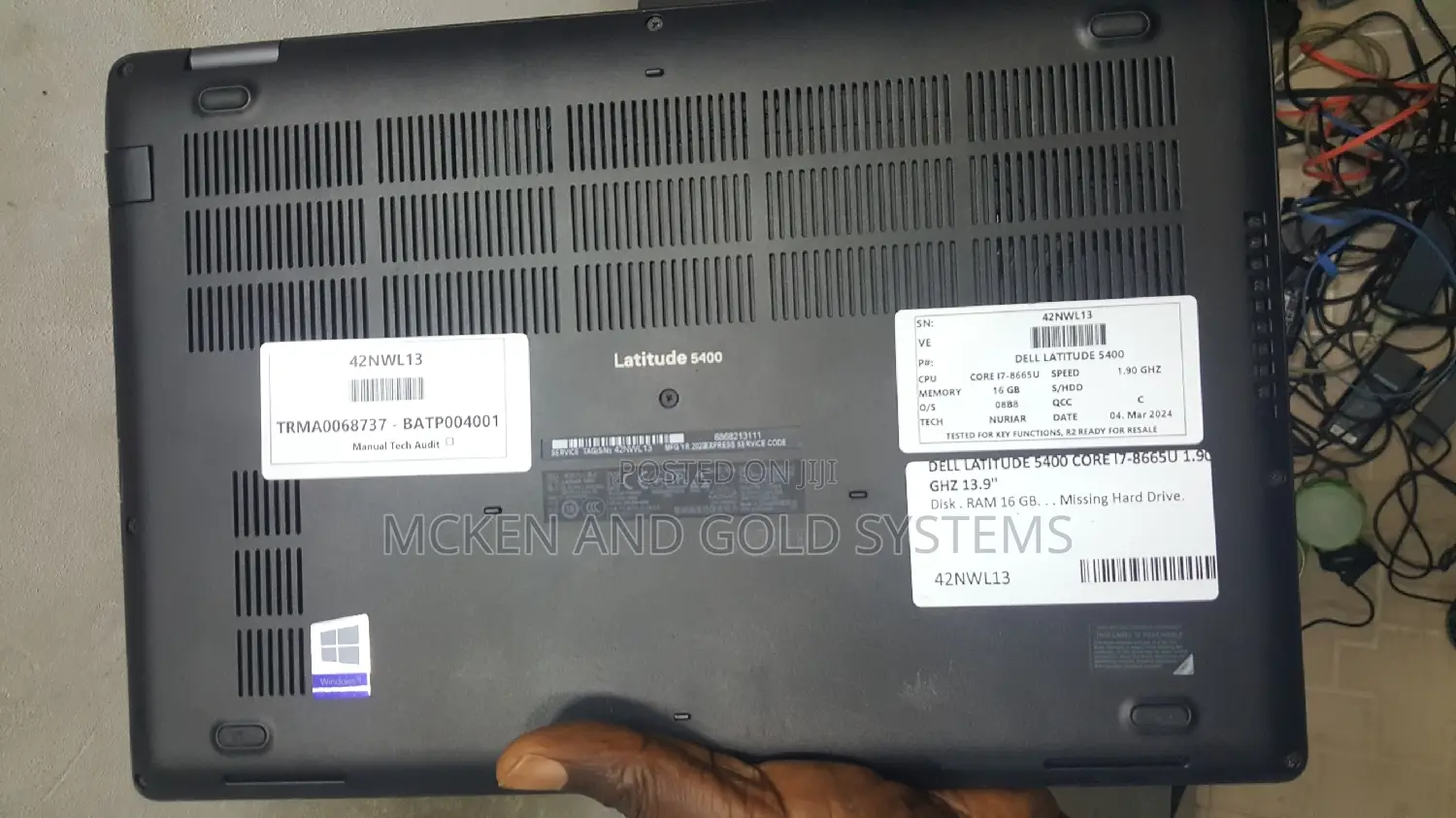 Laptop Dell Latitude 5400 16GB Intel Core i7 SSD 256GB