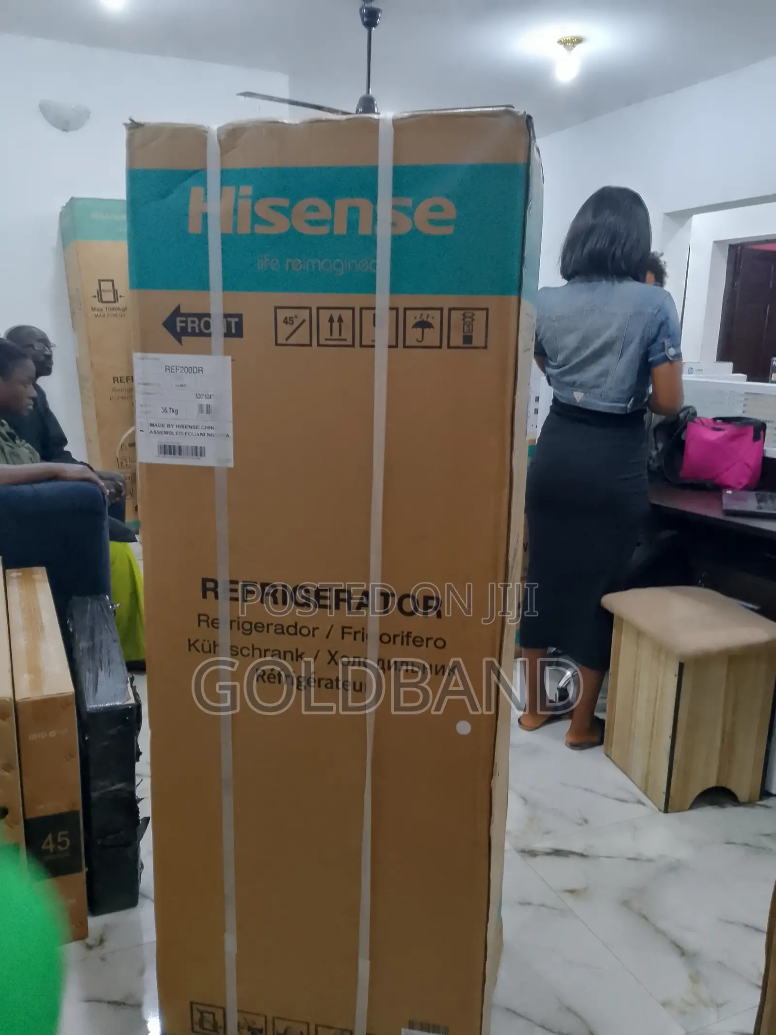 Very Clean Double Door 154L 200DR Hisense Refrigerator