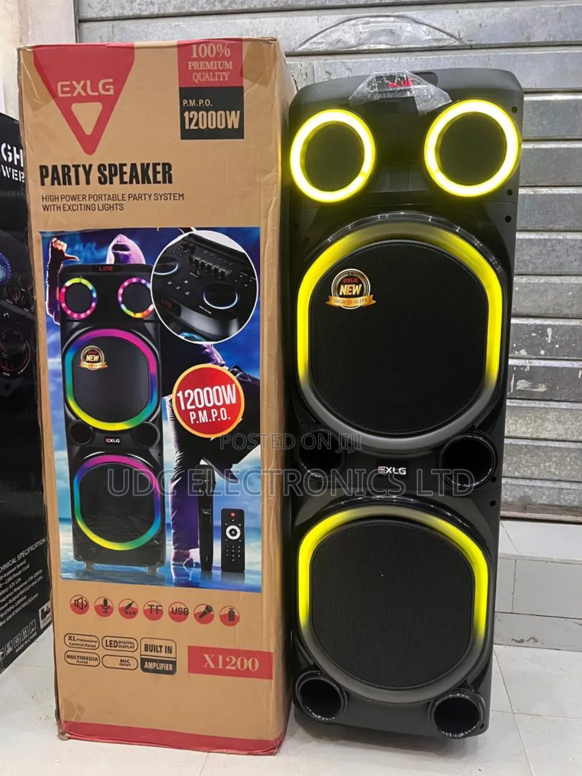 Giant Exlg Mega Bass Party Speaker