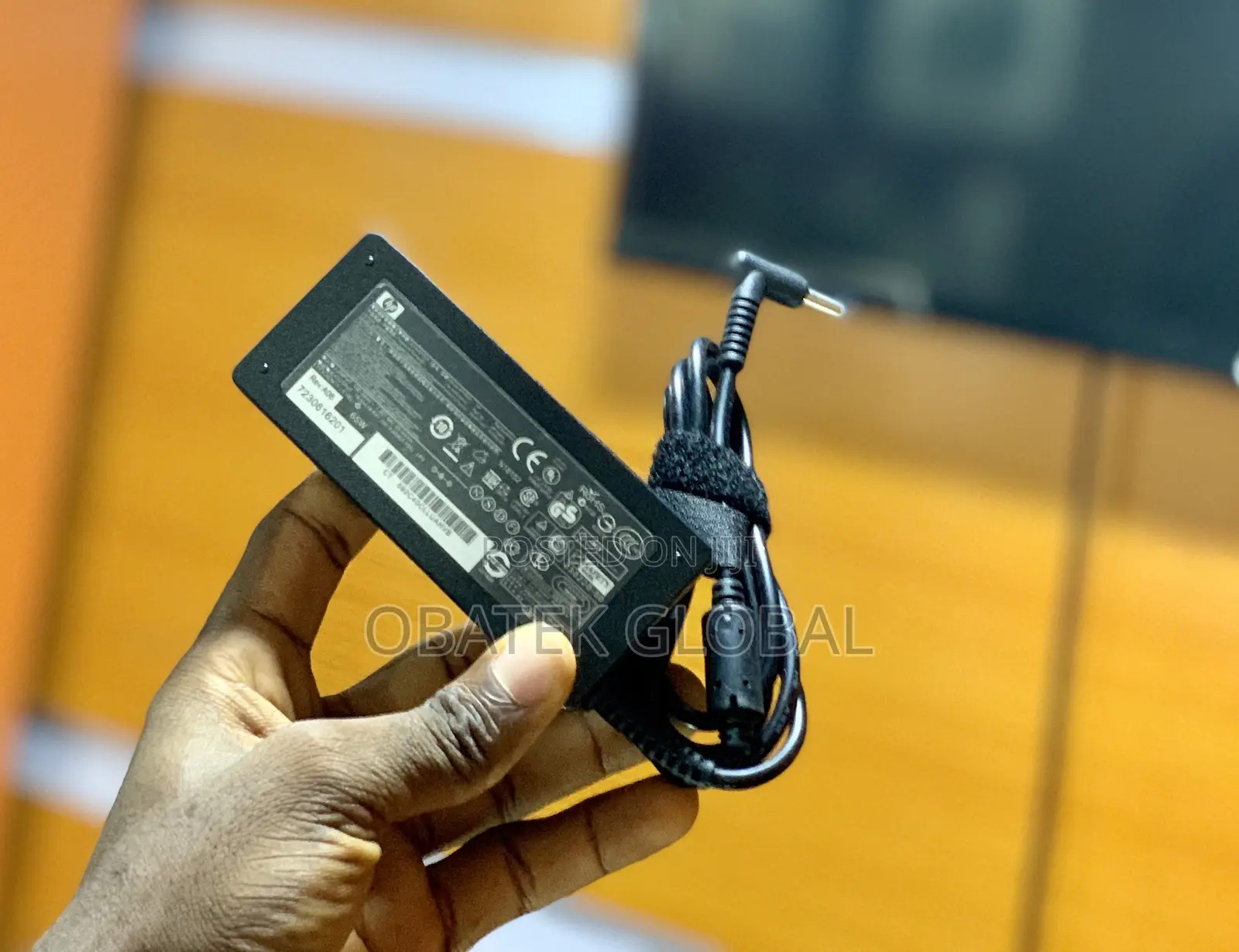 HP 65watts Laptop Adapter Charger Blue Mouth