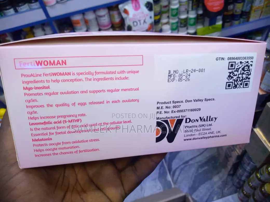 Proualine Fertiwoman - Increases Chances Of Conception