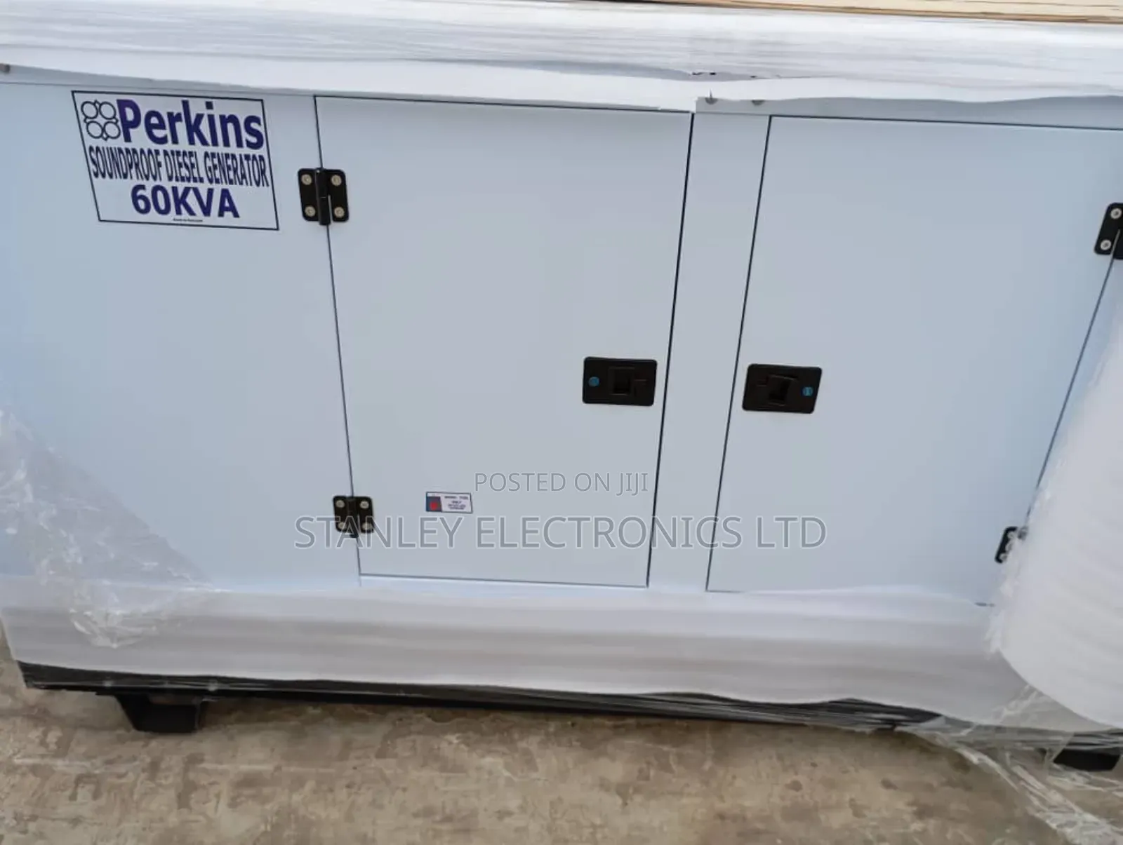 60kva Perkins Soundproof Generator Diesel 100% Copper Coil