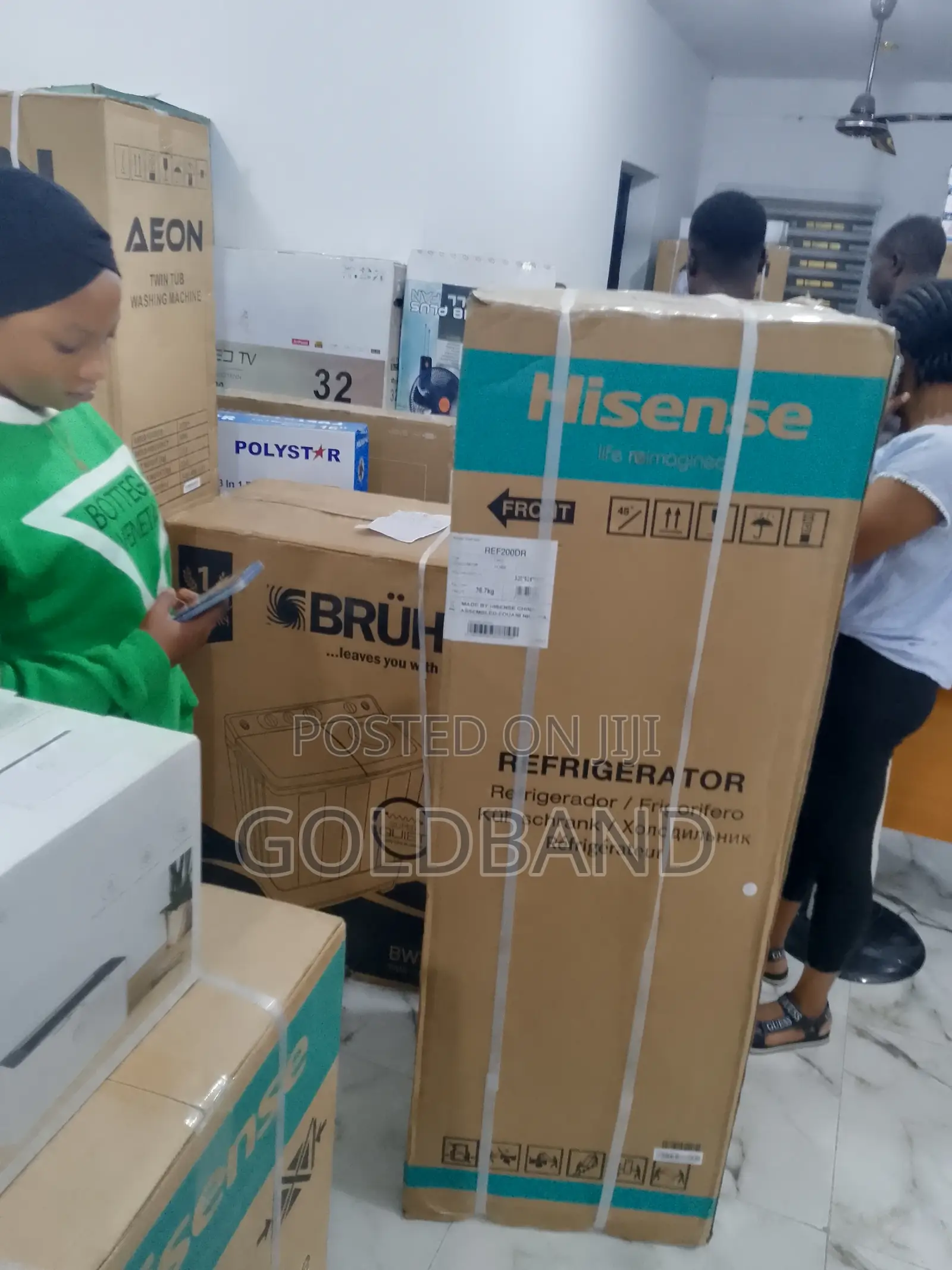Best Quality 154L 200DR Double Door Hisense Refrigerator