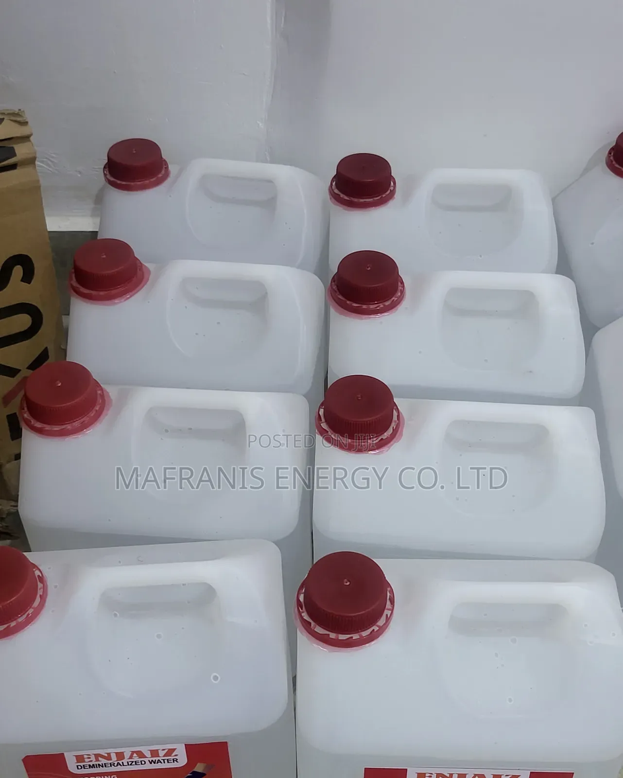 Distilled Water for Tubular Batteries 4 Liters