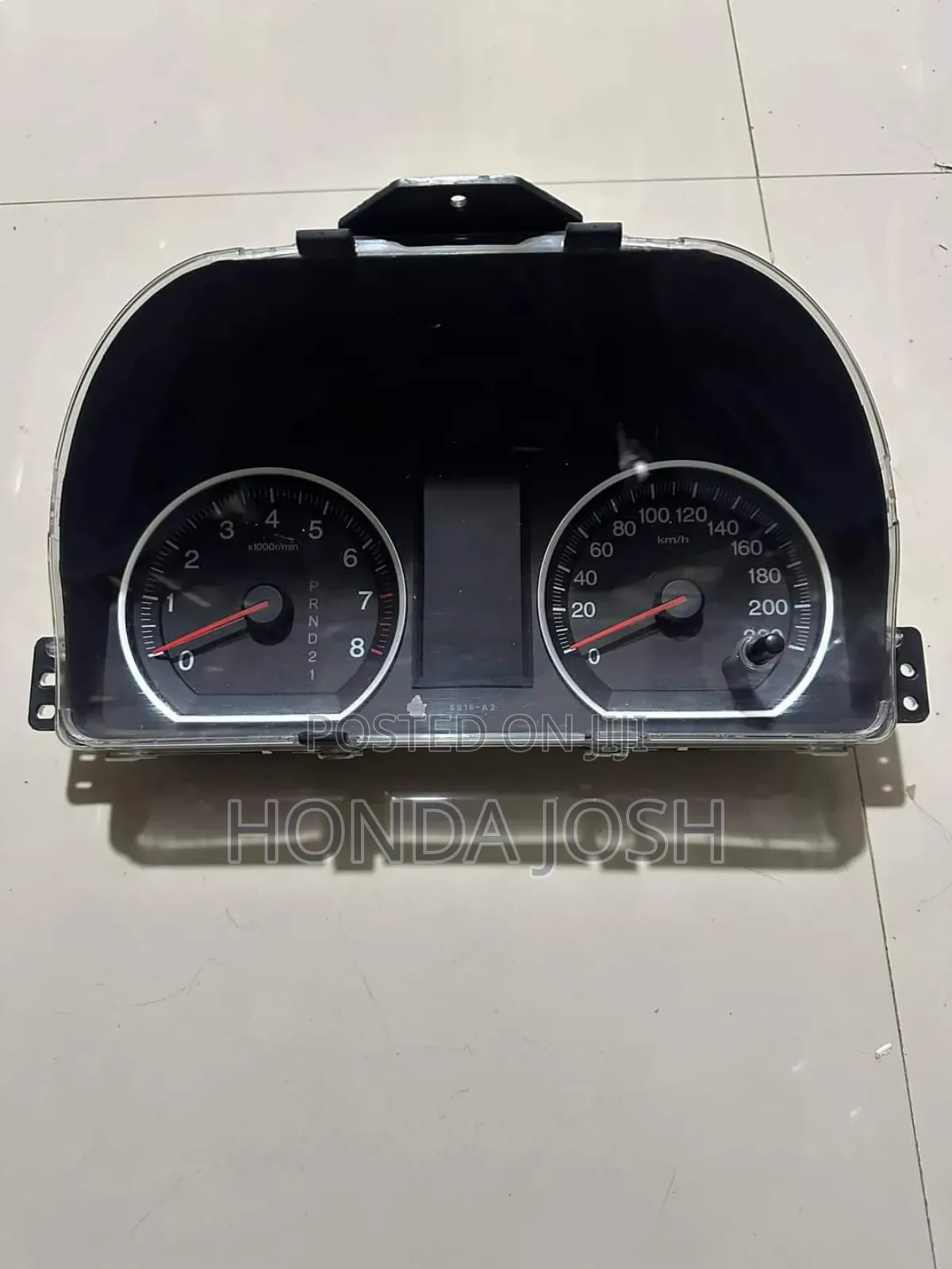 Speed Clock Panel Cluster 2007-2010 Honda CRV