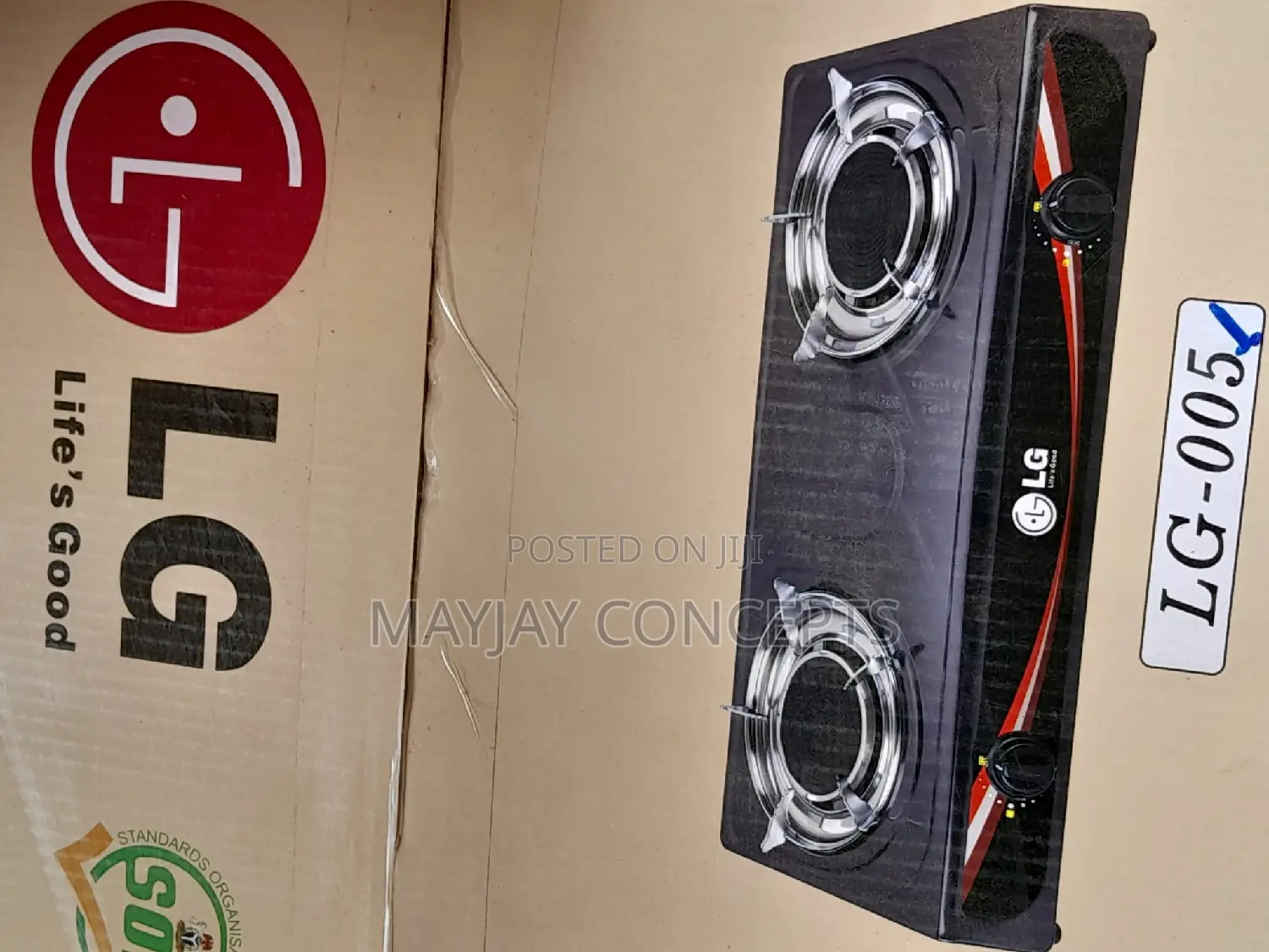 Lg Table Gas Infrared Cooker-No Flame,No Smoke(Black)●One Infrared