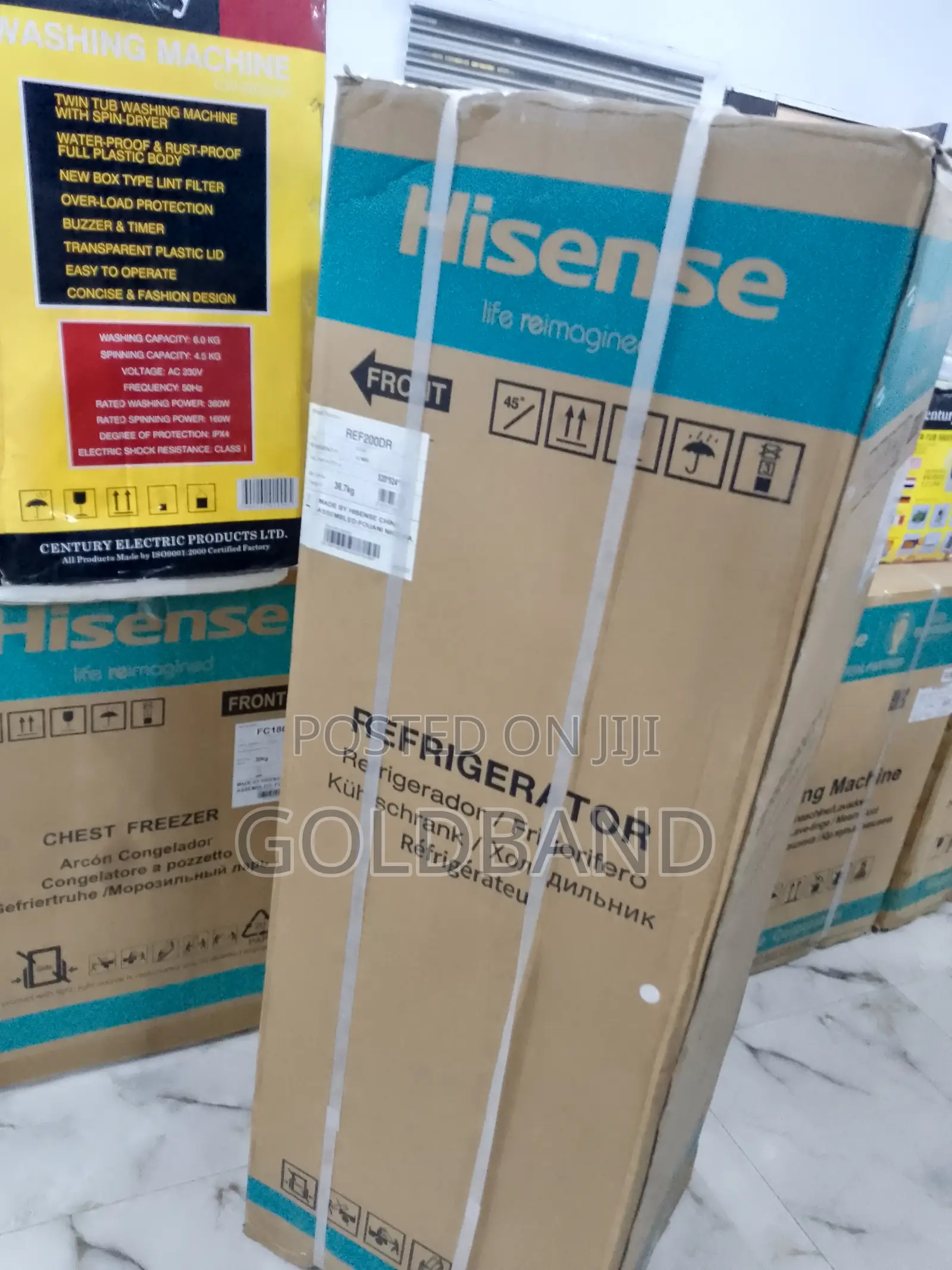 Good Double Door 154L Hisense Refrigerator (REF200DR)